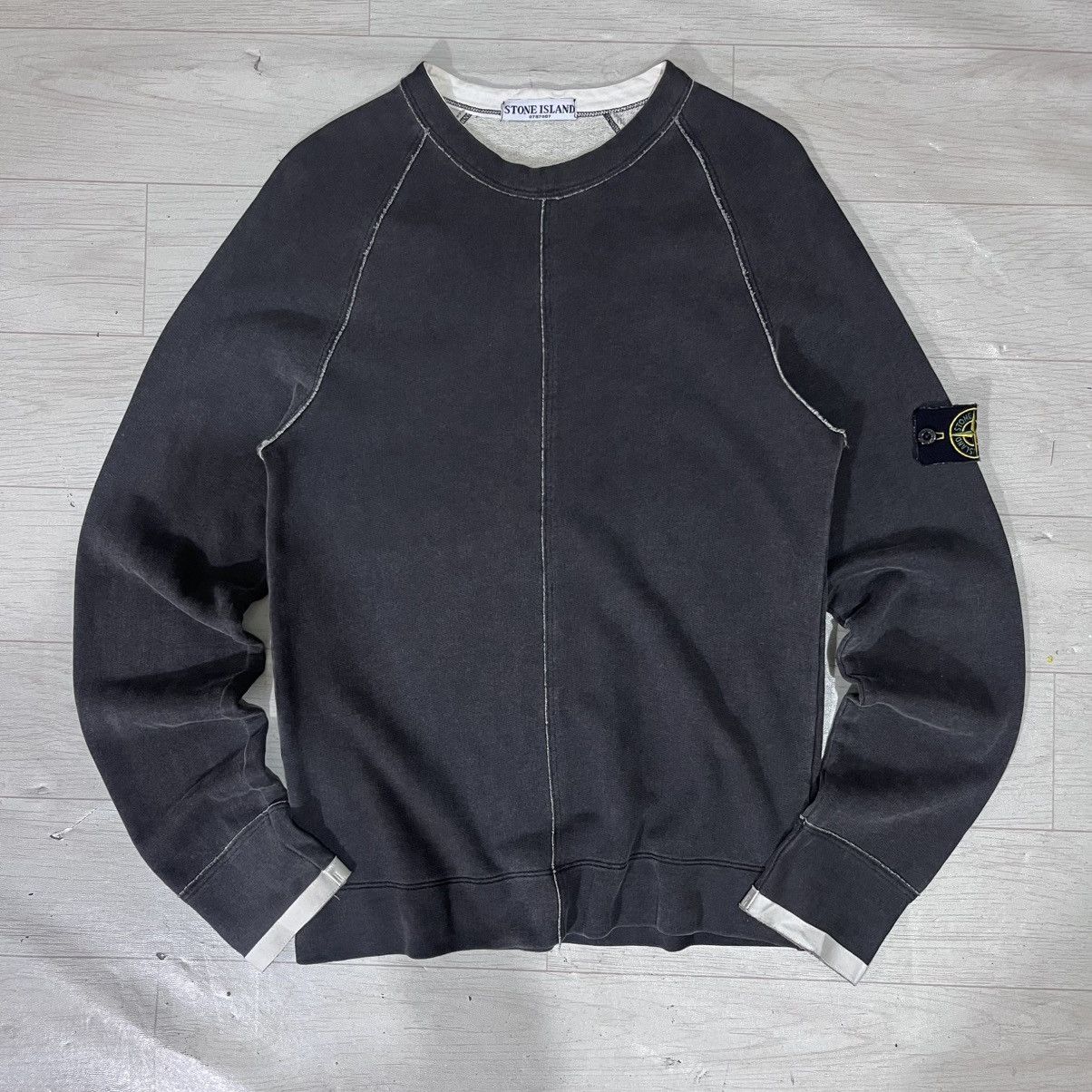 Stone Island 2001 stone island sweatshirt stitched off Size US M / EU 48-50 / 2 - 1 Thumbnail