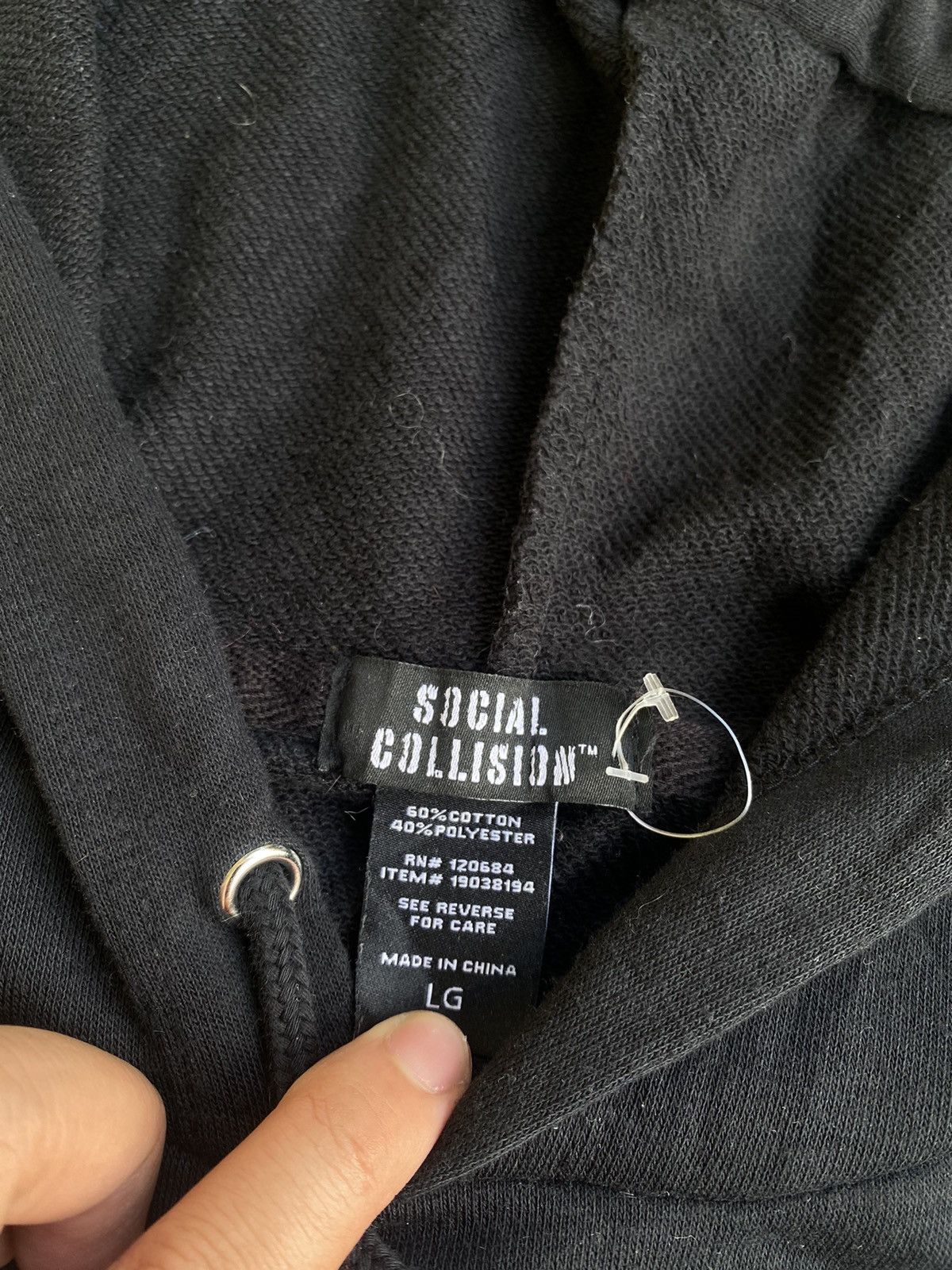 If Six Was Nine × Le Grande Bleu (L.G.B.) Rabbit Punk Style tshirt Size US L / EU 52-54 / 3 - 3 Thumbnail
