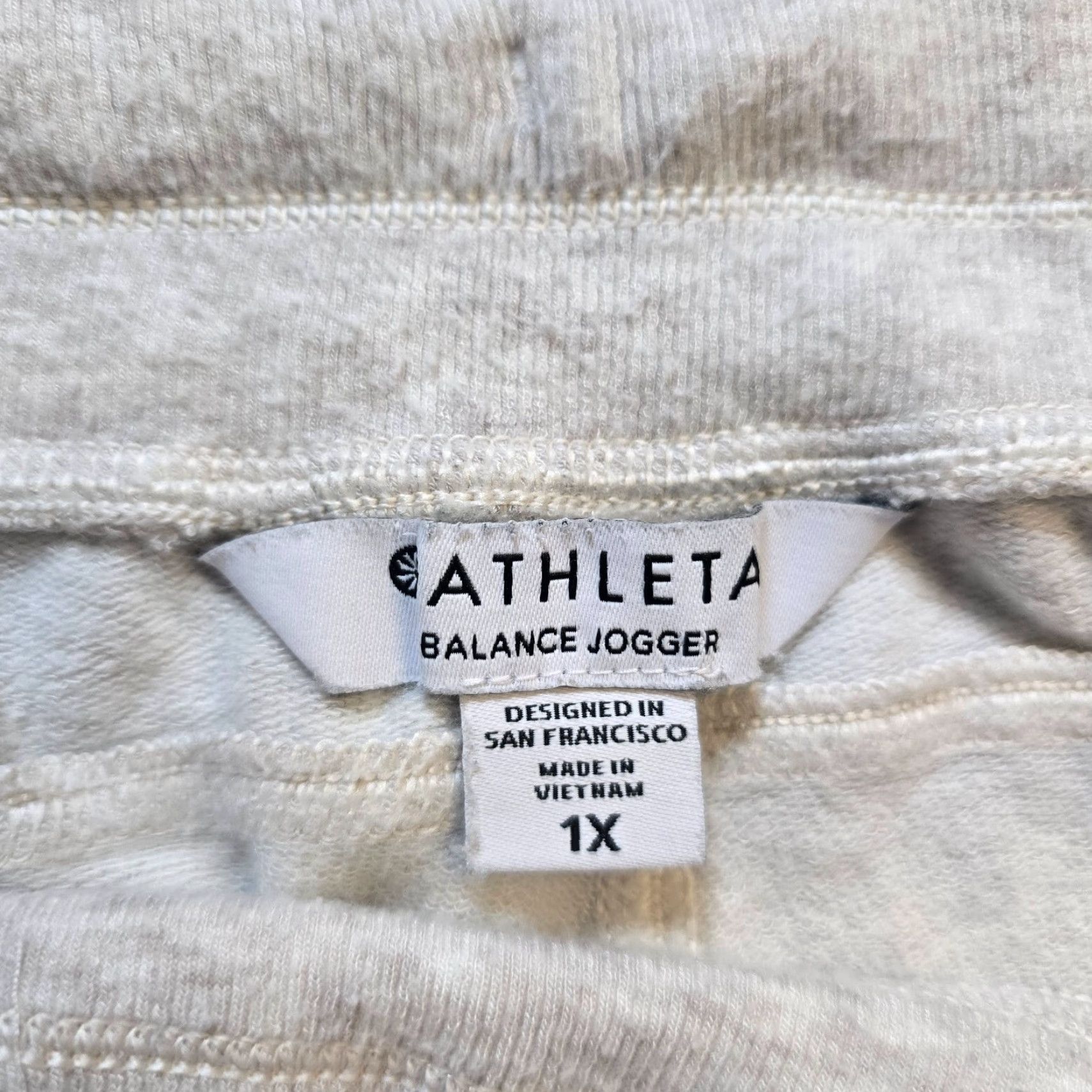 Athleta Athleta Pants Womens 1X Gray Balance Jogger Tencel Modal Spandex Lounge Comfort Athleisure Size 40" / US 18 - 4 Thumbnail