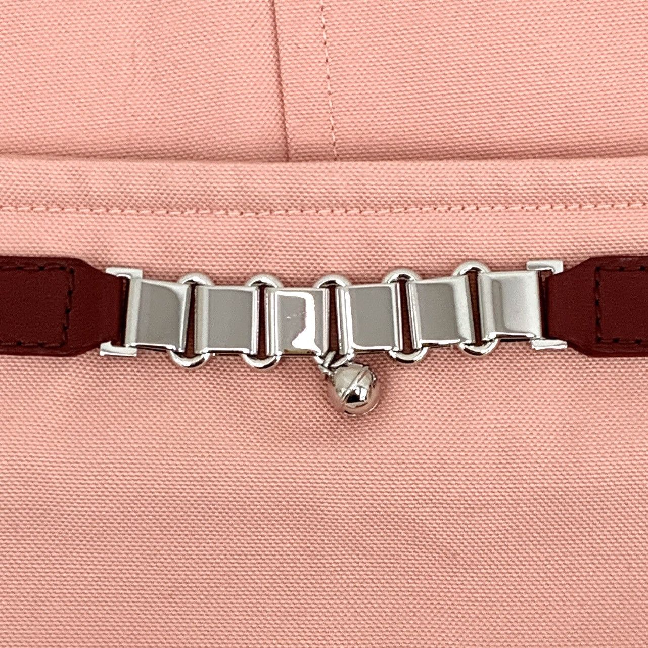Hermes Hermes, Orange Pink Bell Chain Decor Casual Skirt K26WX Size 26" / US 2 / IT 38 - 6 Thumbnail