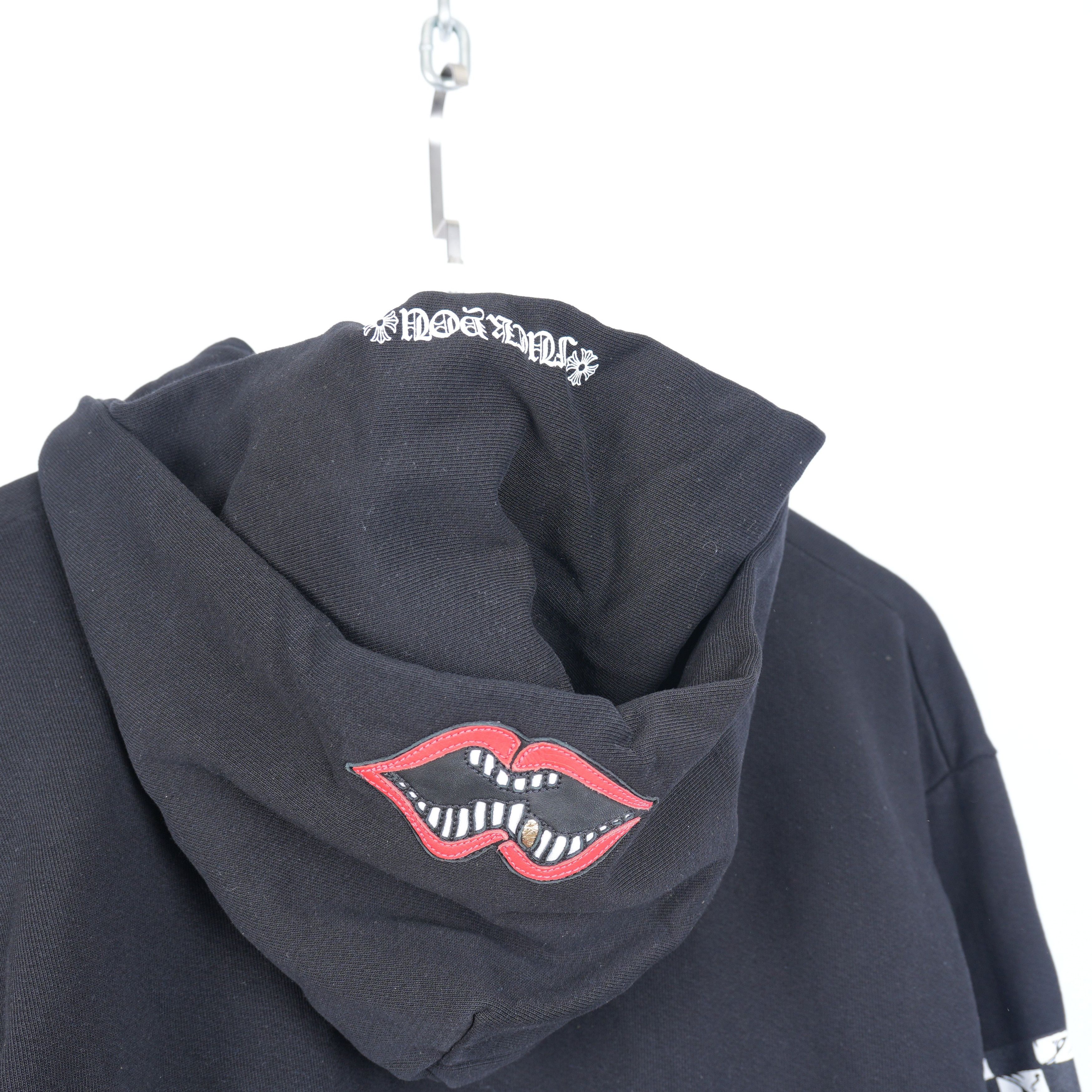 Chrome Hearts CHROME HEARTS X MATTY BOY LIPS PATCH LOGO DOUBLE HOODIE Size US S / EU 44-46 / 1 - 6 Thumbnail
