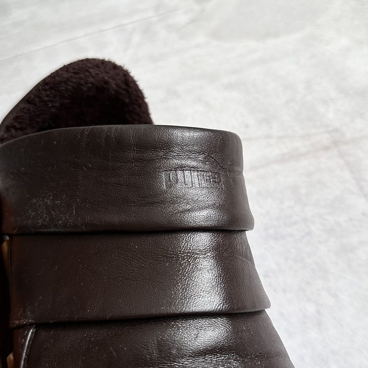 Japanese Brand × Puma × Vintage RARE Puma Satori Vintage Leather Sneakers Y3 Mostro Vibe Size US 8.5 / EU 41-42 - 8 Thumbnail