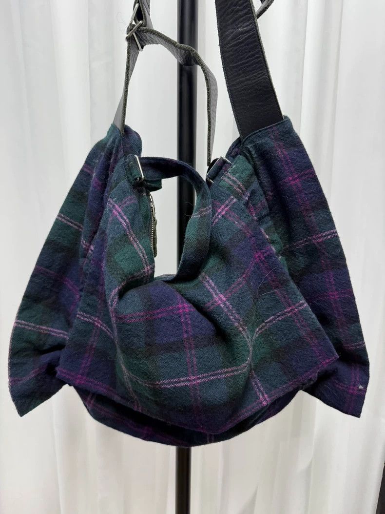 Yohji Yamamoto yohji yamamoto Wool check candy shoulder bag 2504-Nextarrow Size ONE SIZE - 5 Thumbnail