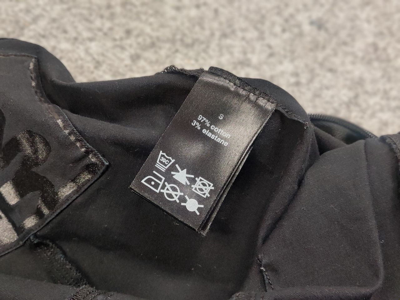 Rundholz Rundholz Black Label Ankle Cotton Elastane Black Zip Pants Size 40" / US 18 - 13 Thumbnail