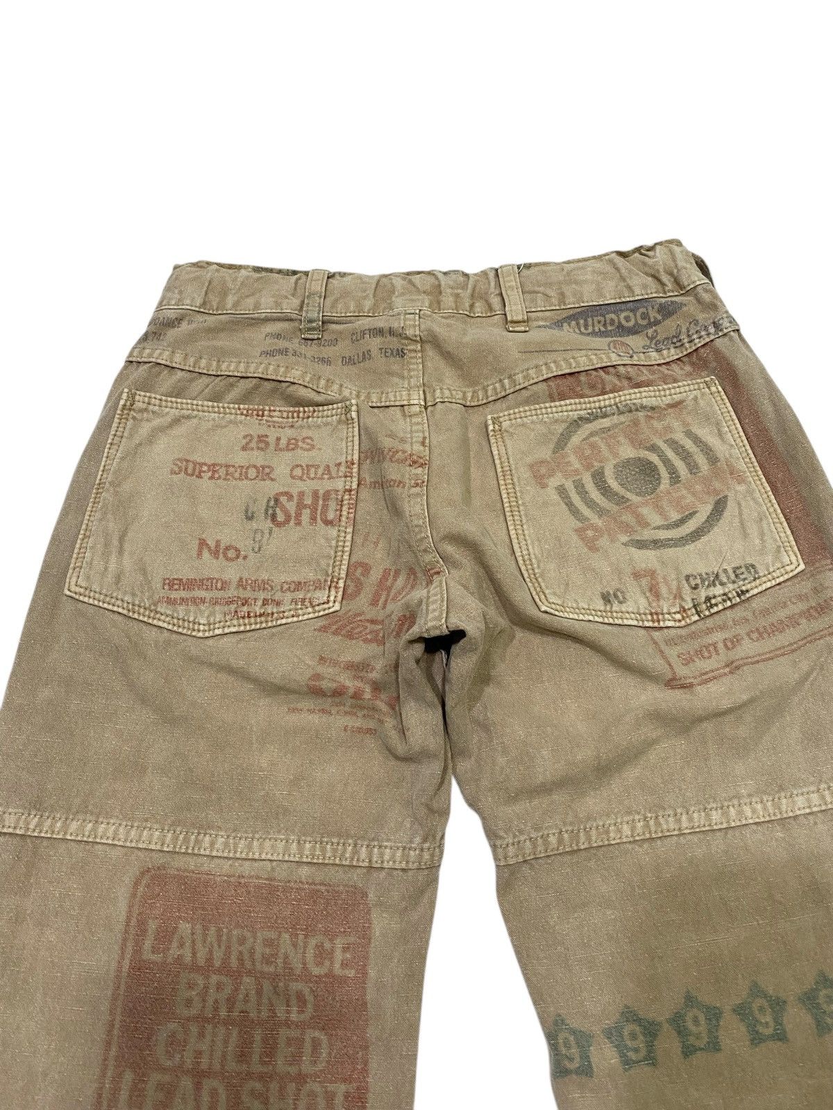 Hysteric Glamour Japanese brand denim & dungaree paint trousers / khakis pant Size US 28 / EU 44 - 15 Thumbnail