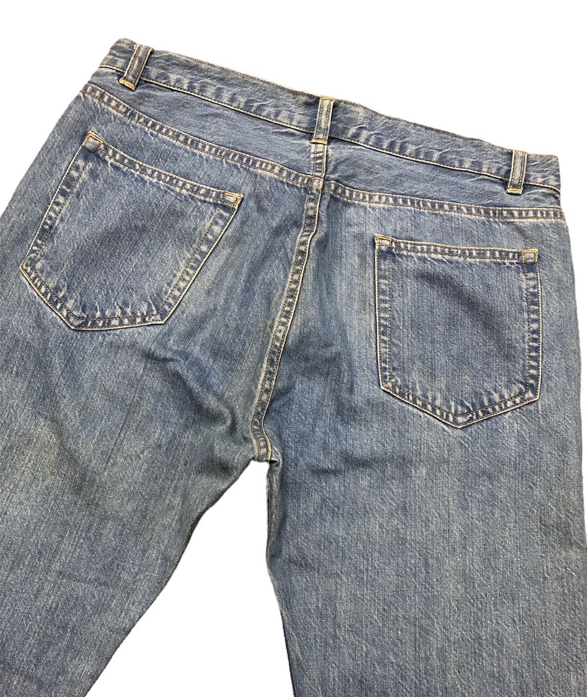A.P.C. × Japanese Brand × Vintage A.P.C RUE DE FLEURUS PARIS JEANS UNISEX Size US 30 / EU 46 - 6 Thumbnail