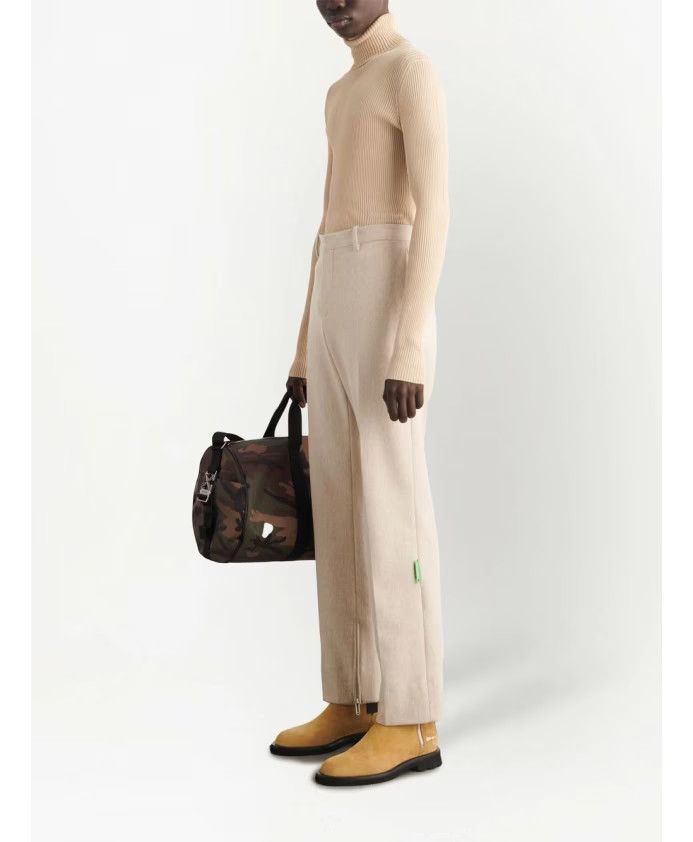 Off-White o1y0225 Casual Pant in Beige Size US 30 / EU 46 - 3 Thumbnail