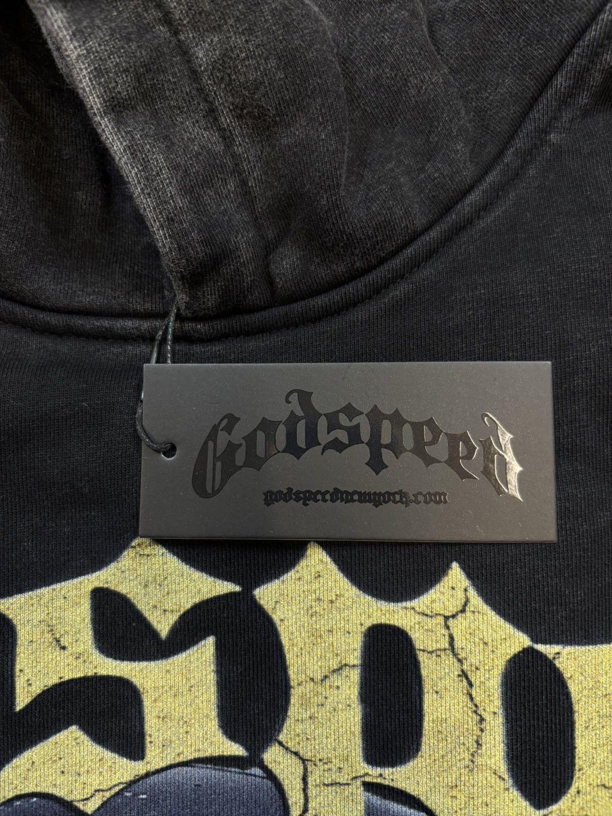 Godspeed Godspeed Alexa Hoodie, Washed Black Size US XL / EU 56 / 4 - 10 Thumbnail