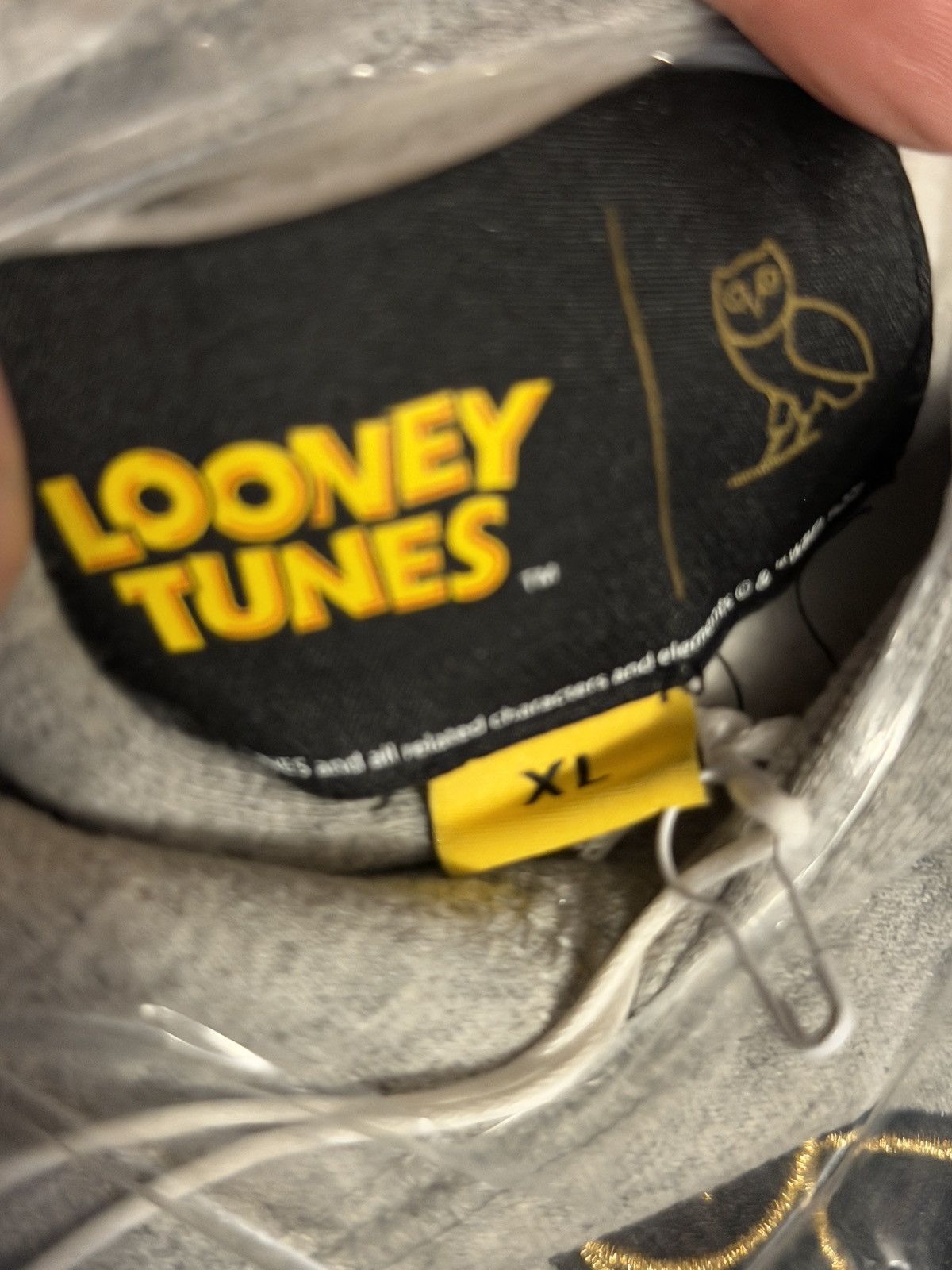 Drake OVO x Looney Tunes Classic Owl Hoodie grey Size US XL / EU 56 / 4 - 3 Thumbnail