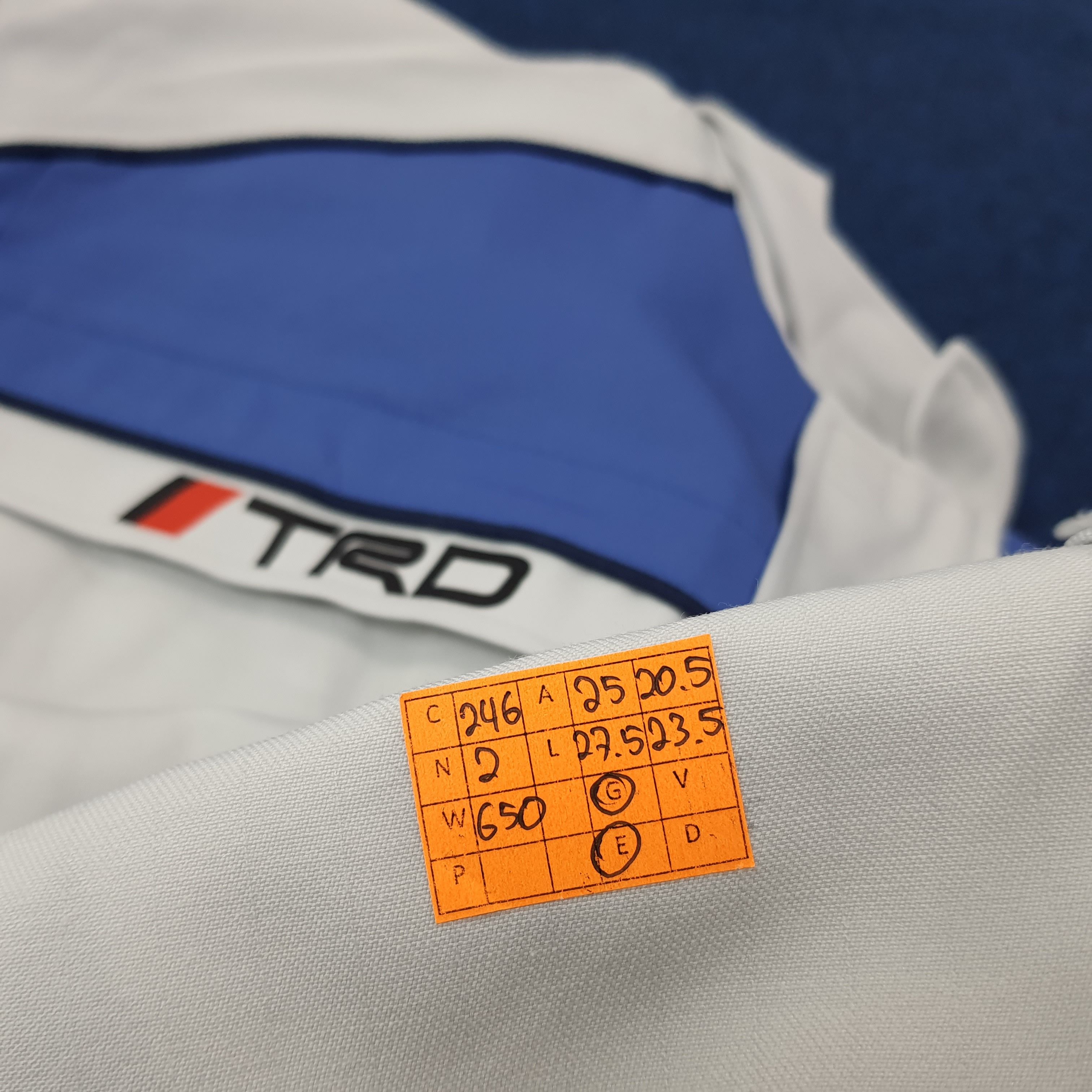 Japanese Brand Vintage TRD Toyota Motorsports Racing Jacket C246N2 Size US XL / EU 56 / 4 - 9 Thumbnail