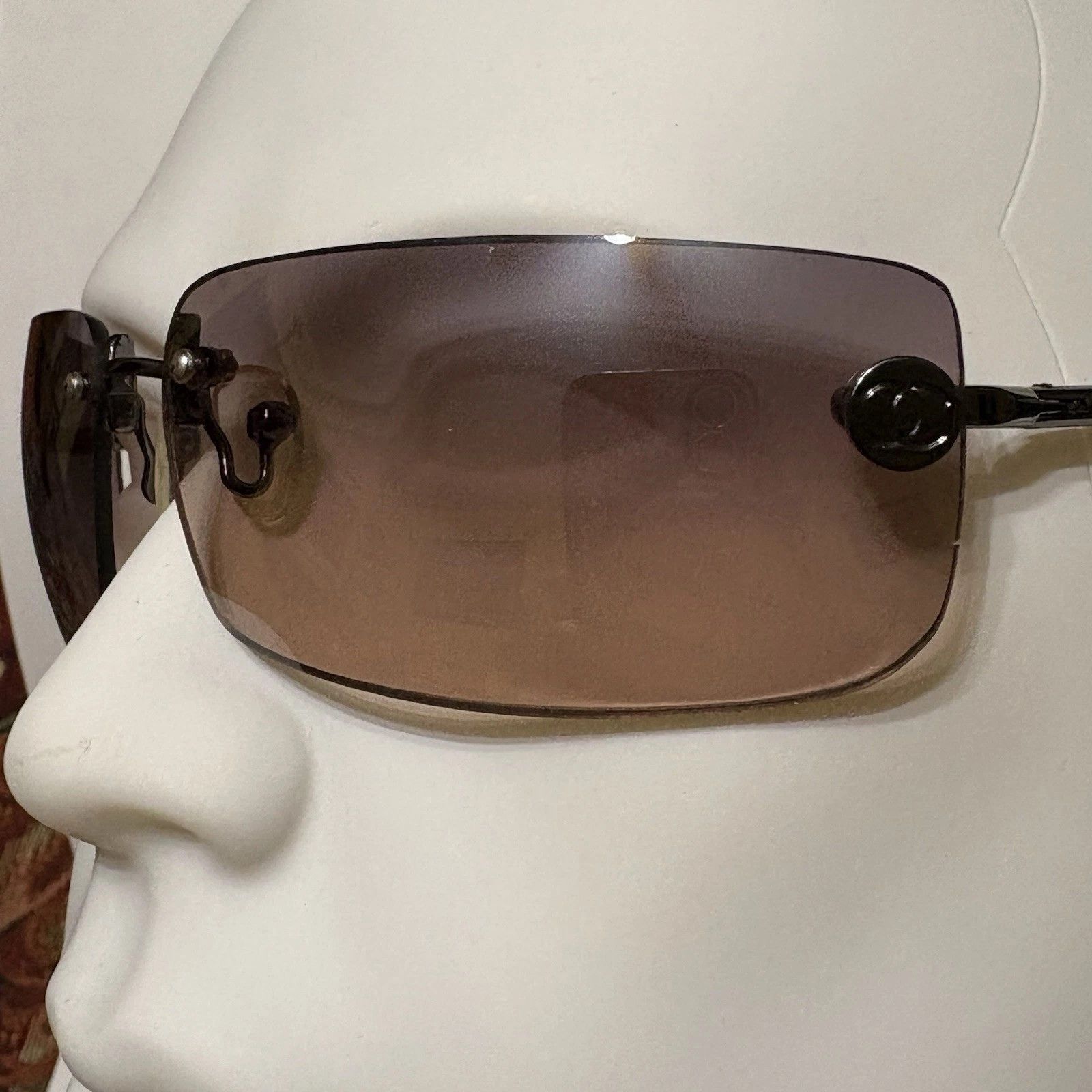 Chanel Chanel Sunglasses Blue CC 4047 Rimless Size ONE SIZE - 13 Thumbnail