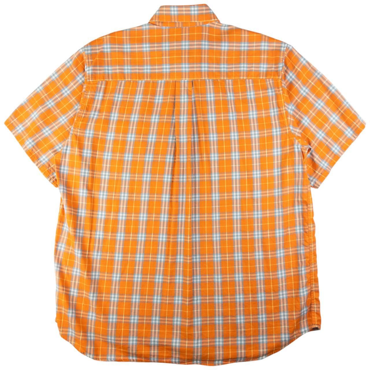 Burberry Vintage Burberry Nova Check Short Sleeve Button Up Shirt XL Size US XL / EU 56 / 4 - 2 Thumbnail