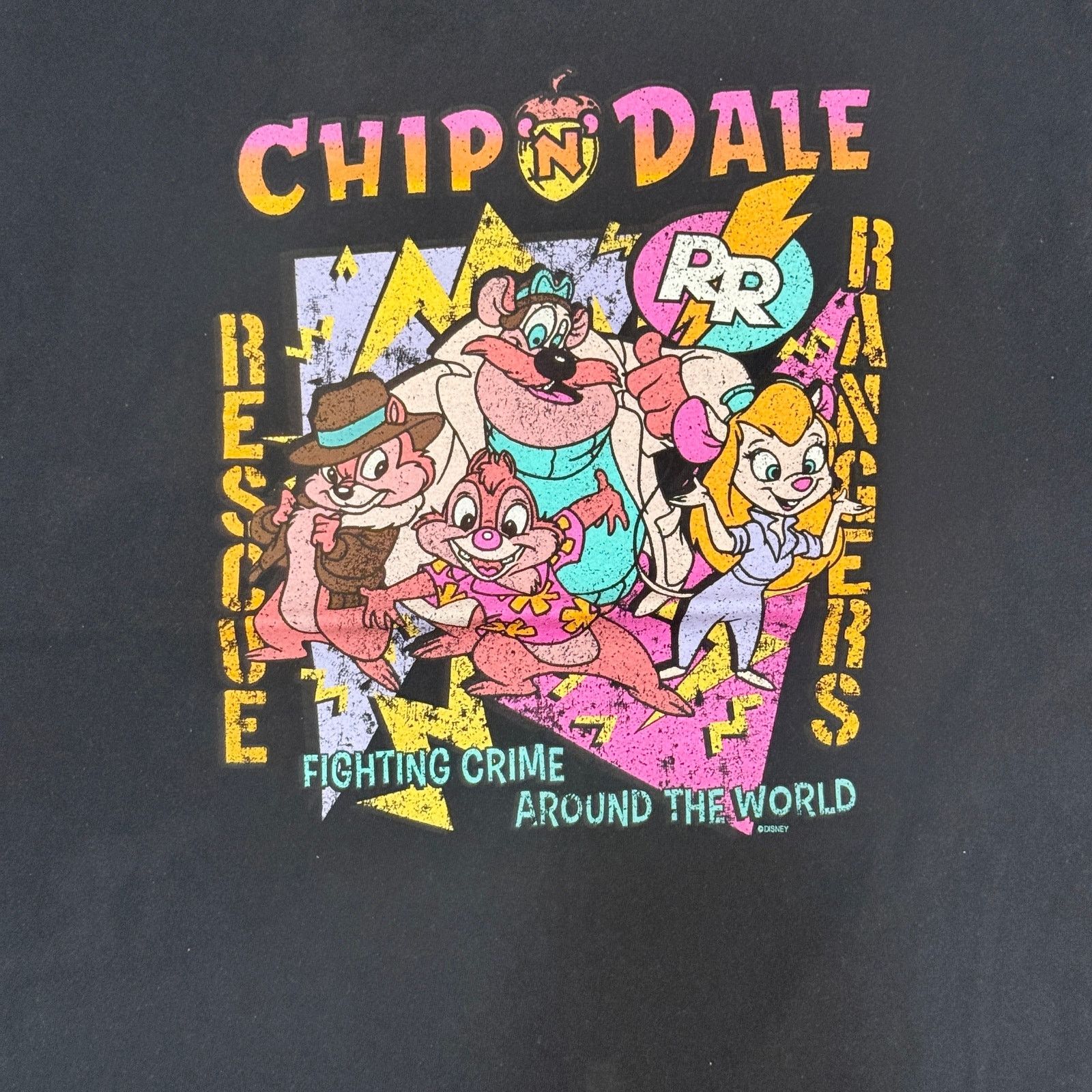 Gildan Disney Chip 'n Dale Rescue Rangers Graphic T-Shirt Size US L / EU 52-54 / 3 - 1 Thumbnail