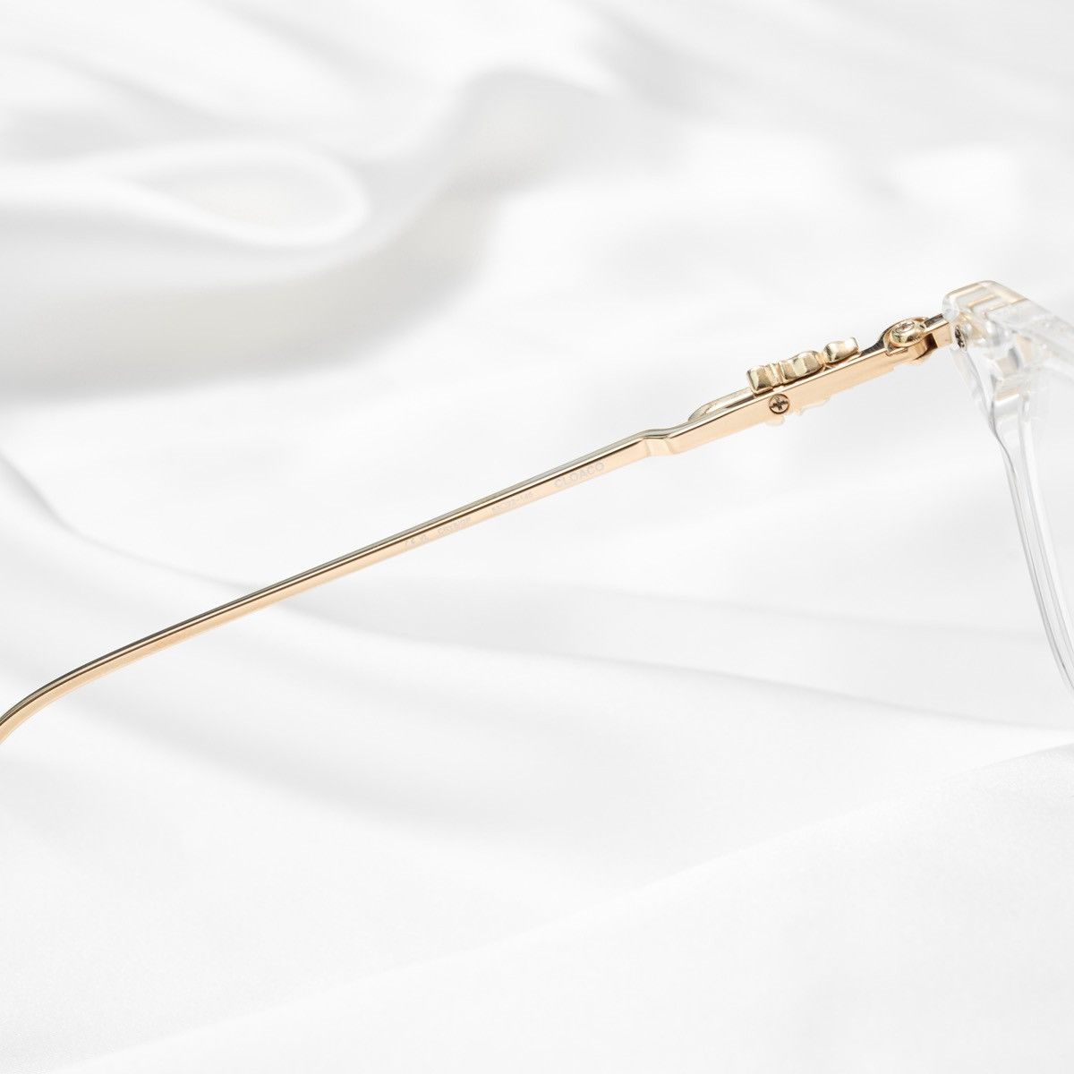 Chrome Hearts CHROME HEARTS CLOACO CRYSTAL/ GOLD PLATED GLASSES Size ONE SIZE - 5 Thumbnail