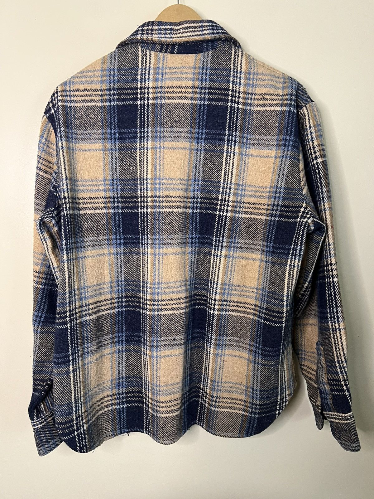 CPO Vintage CPO Plaid Wool Flannel Button Shirt Size M Size US M / EU 48-50 / 2 - 5 Thumbnail
