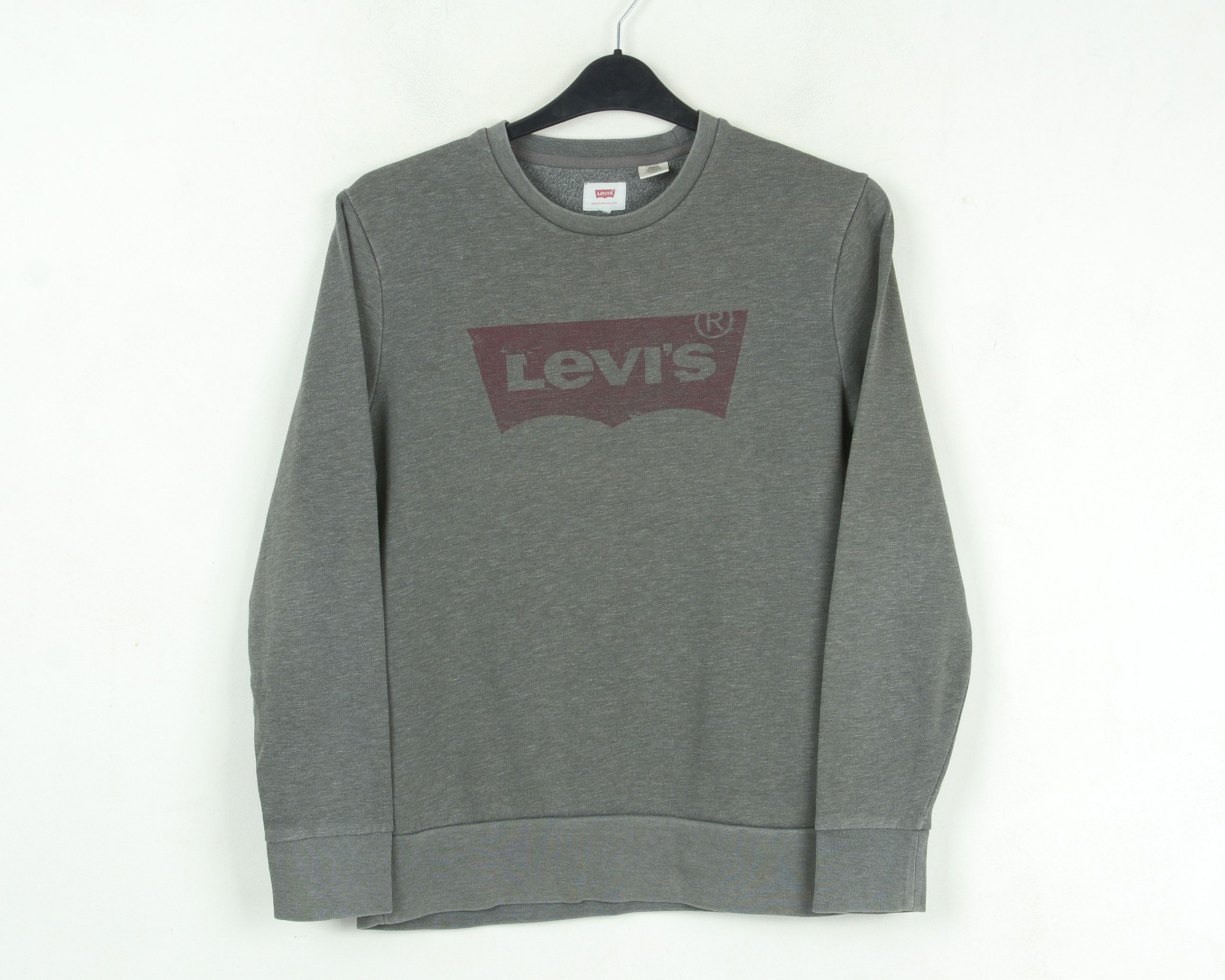Levi's Men S Jumper Sweatshirt Long Sleeve Crew Neck Pullover Size US S / EU 44-46 / 1 - 1 Thumbnail