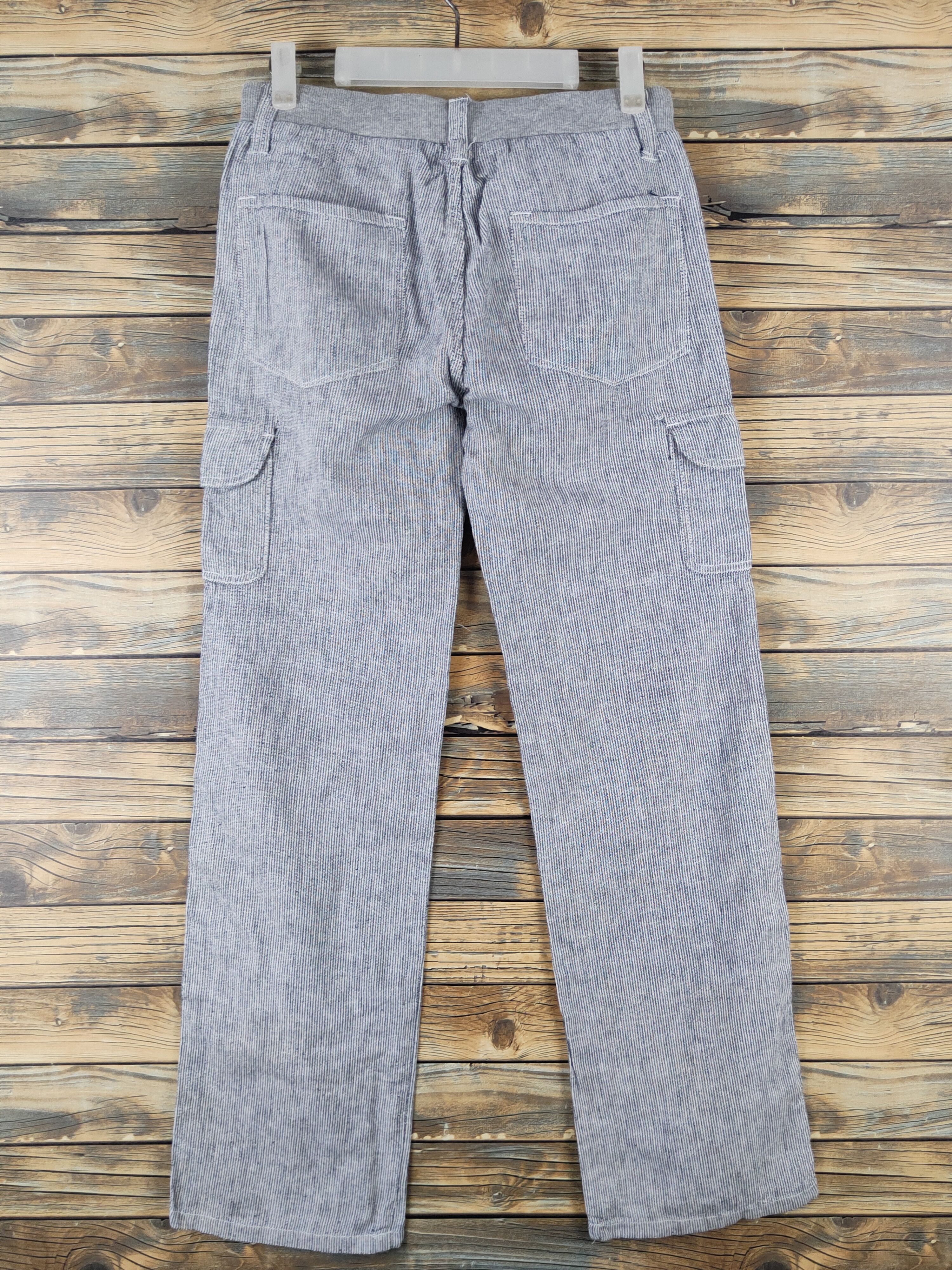 Other DL Navy Blue White Multipocket Tactical Cargo Pants #1302 Size US 28 / EU 44 - 7 Thumbnail