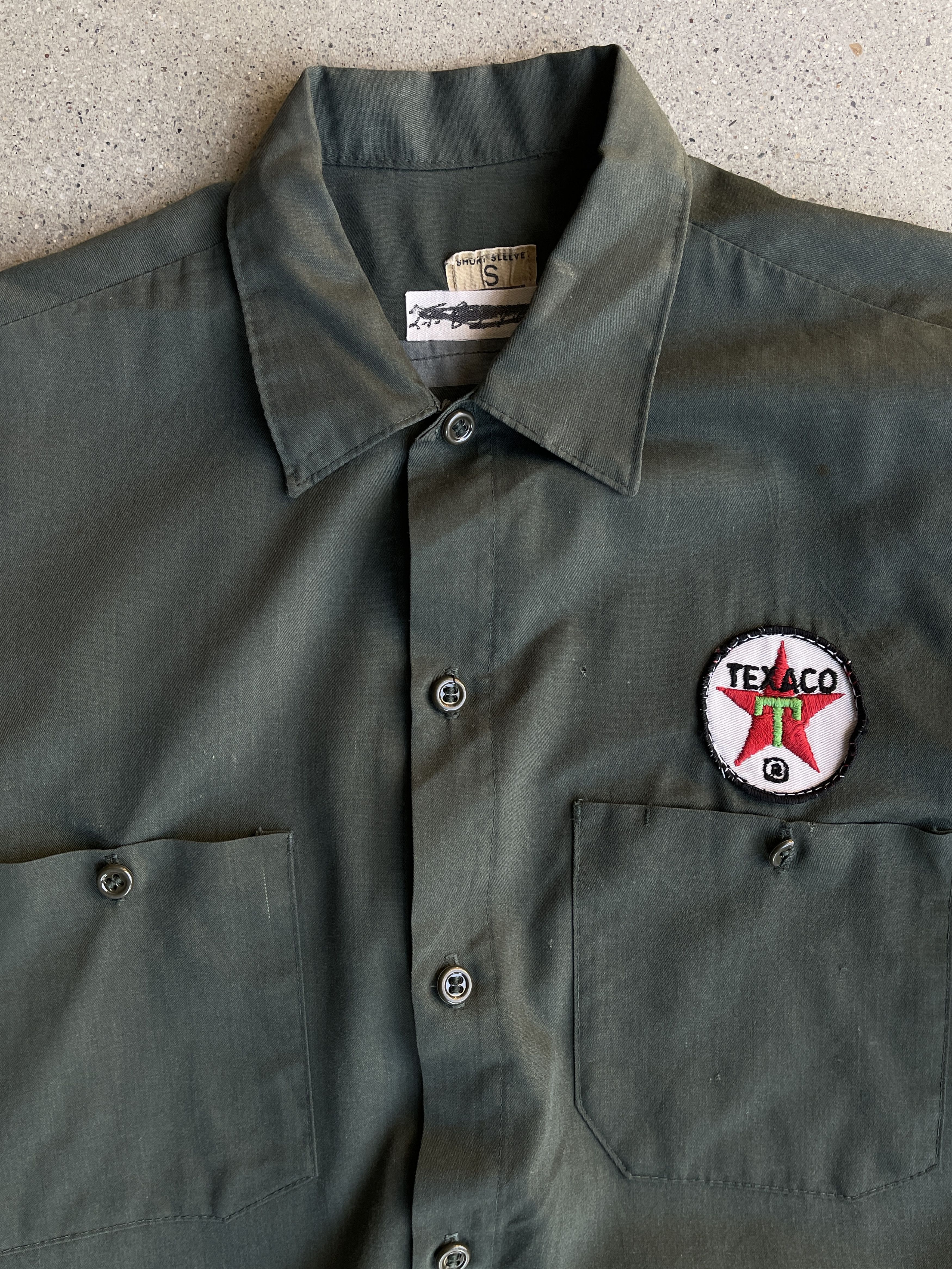 Vintage 1950's TEXACO WORK SHIRT Size US S / EU 44-46 / 1 - 4 Thumbnail