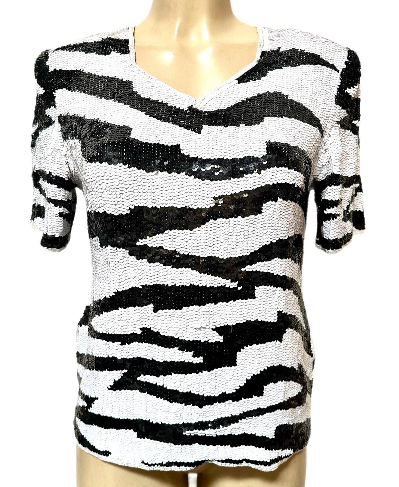 Other Sequin Top Zebra size M Size M / US 6-8 / IT 42-44 - 2 Thumbnail