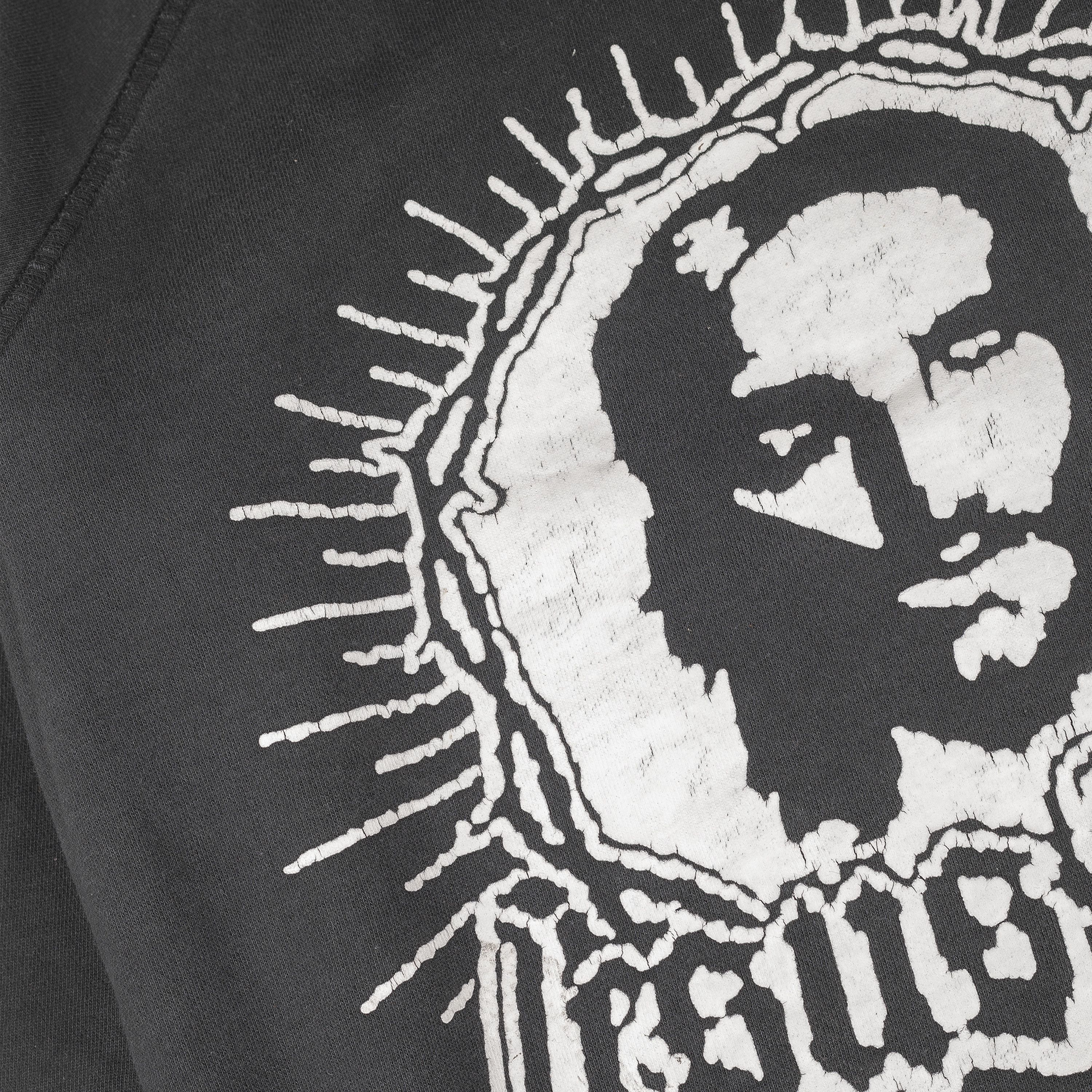 Dsquared2 DSQUARED2 “Jesus Is Life” Vintage Black Sweatshirt (M) Size US M / EU 48-50 / 2 - 2 Thumbnail