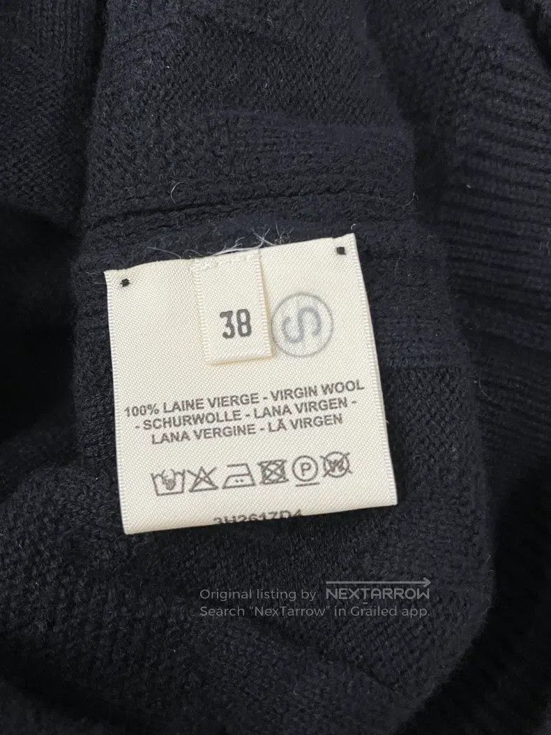 Hermes Hermes Black Textured Knit Top Size XS / US 0-2 / IT 36-38 - 4 Thumbnail