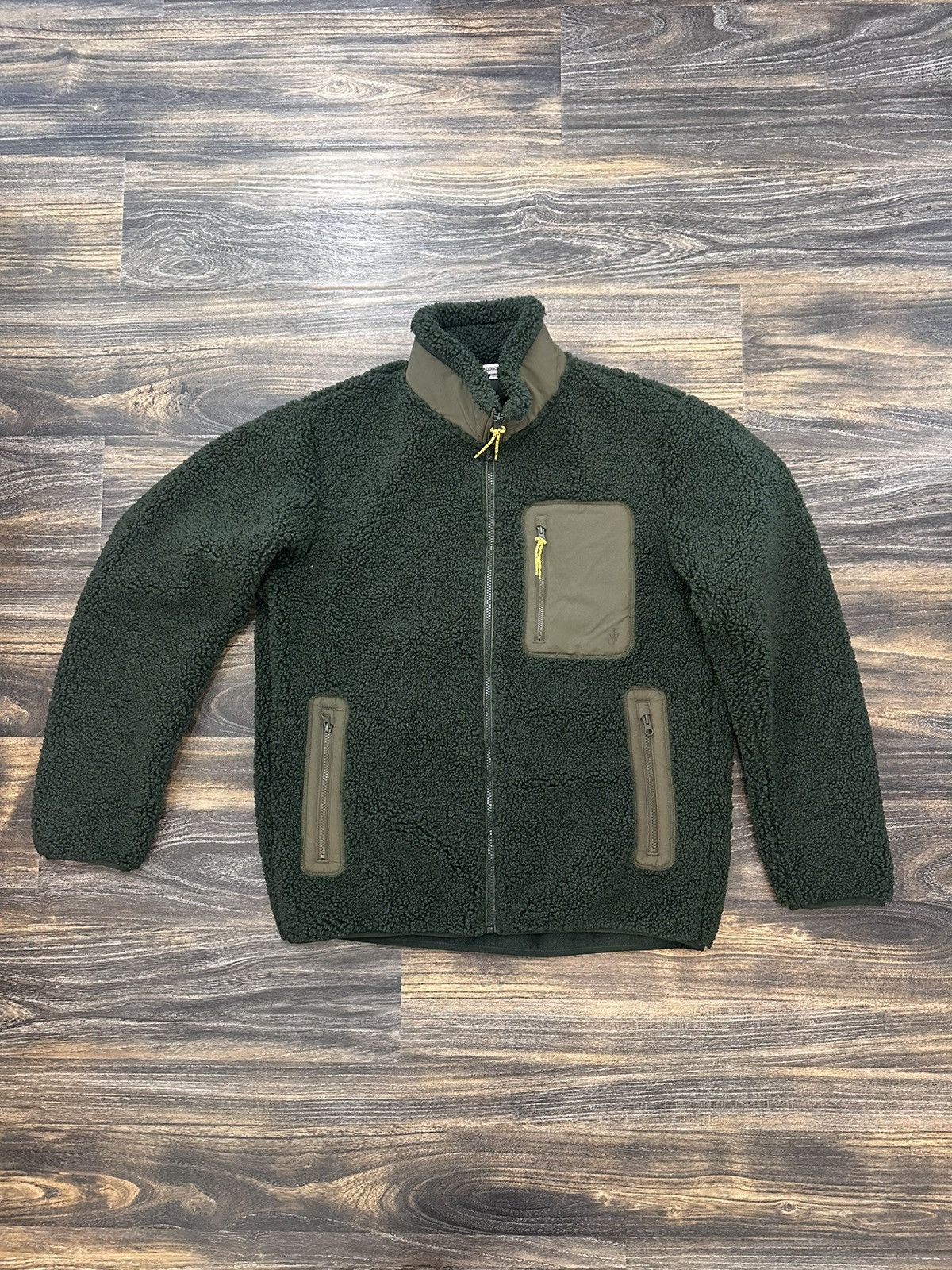 image of J W Anderson x Uniqlo J.w. Anderson Fleece - 2020 Release - Size L in Forest Green, Men's