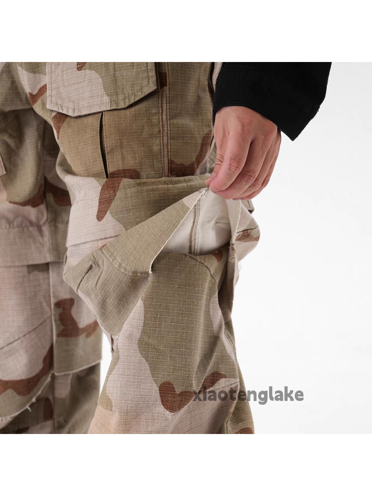Vintage ltx loose baggy utility skate hiphop camo cargo pants Size US 32 / EU 48 - 8 Thumbnail