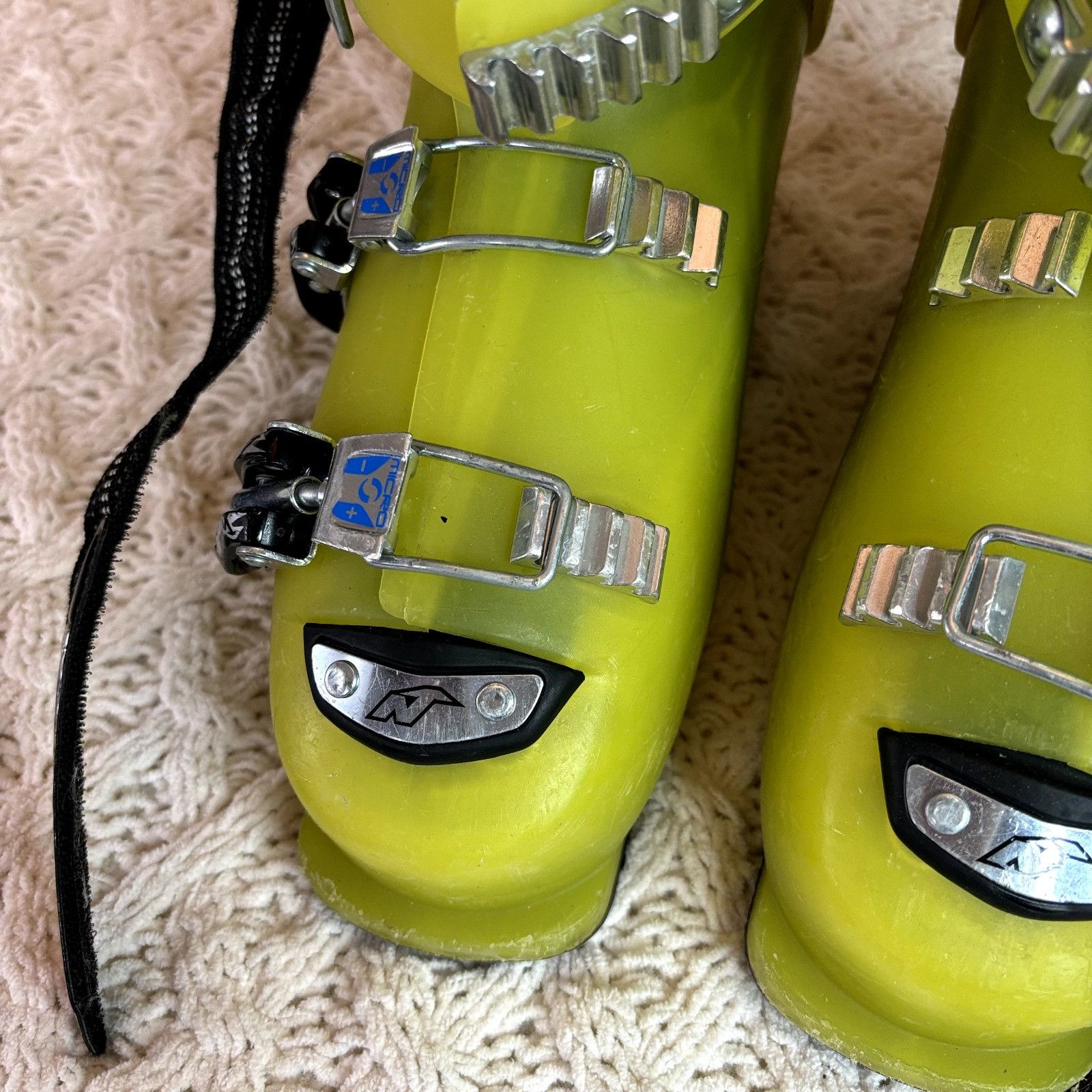Other Nordica Supercharger Ignition Yellow Professional Ski Boots Size US 13 / EU 46 - 3 Thumbnail