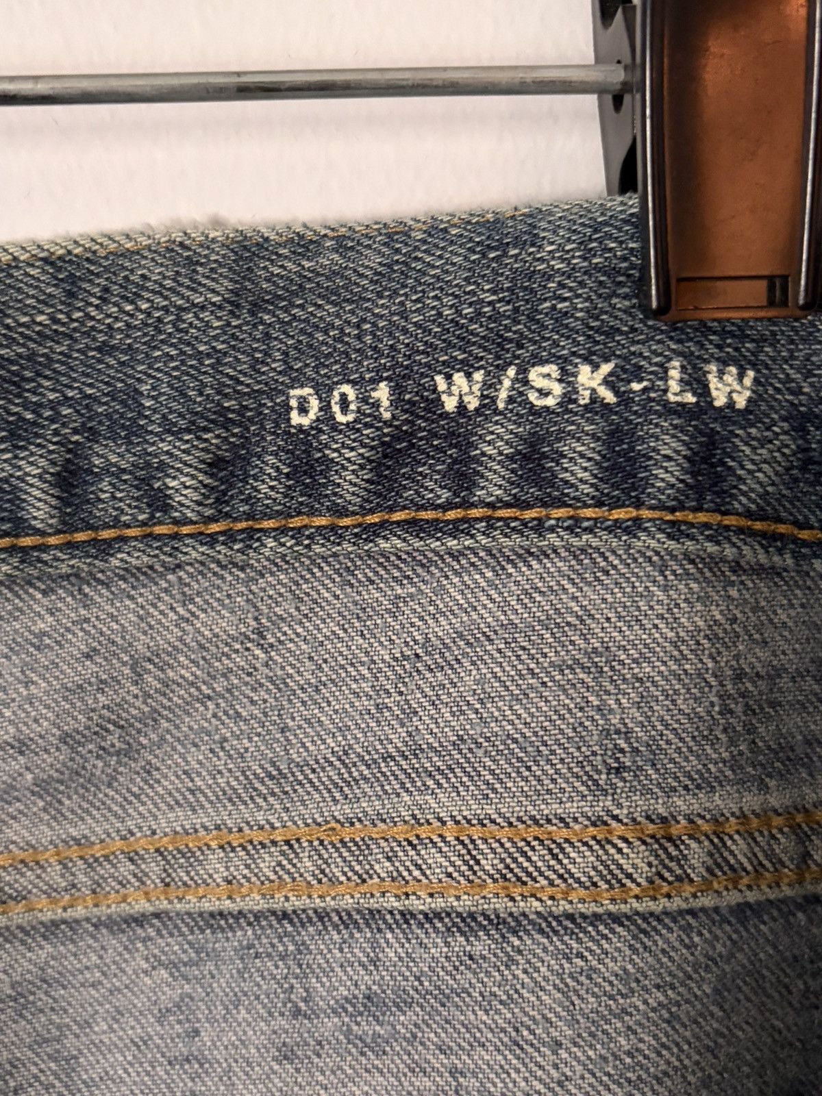 Yves Saint Laurent Yves Saint Laurent FW14 Crash Denim Size 32" / US 10 / IT 46 - 4 Thumbnail