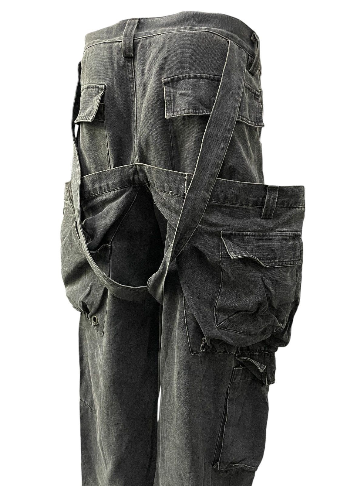 Le Grande Bleu (L.G.B.) × PPFM Vintage Dolce Gabanna Junya Watanabe Style Baggy Loose Cargo Size US 32 / EU 48 - 9 Thumbnail