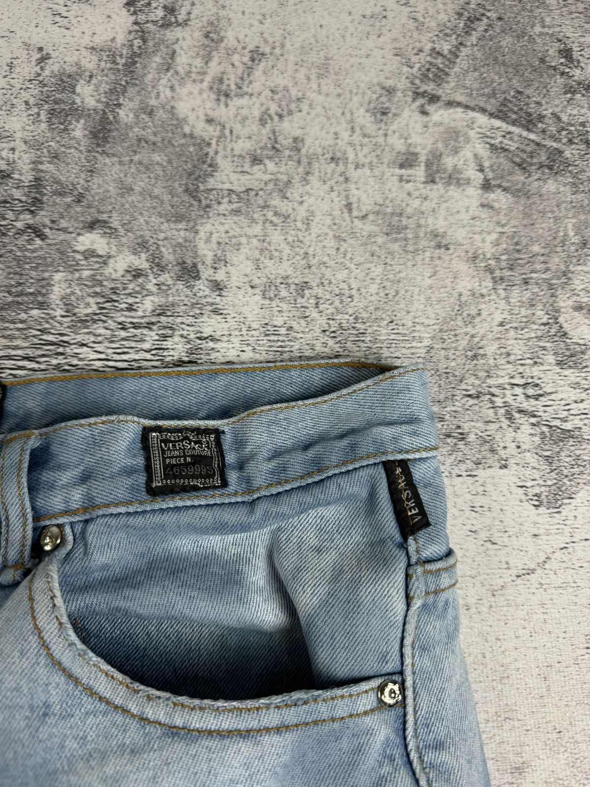 Versace Jeans Couture Vintage Versace Couture Tie Dye Denim Jeans Trousers Bottoms Size US 34 / EU 50 - 16 Thumbnail