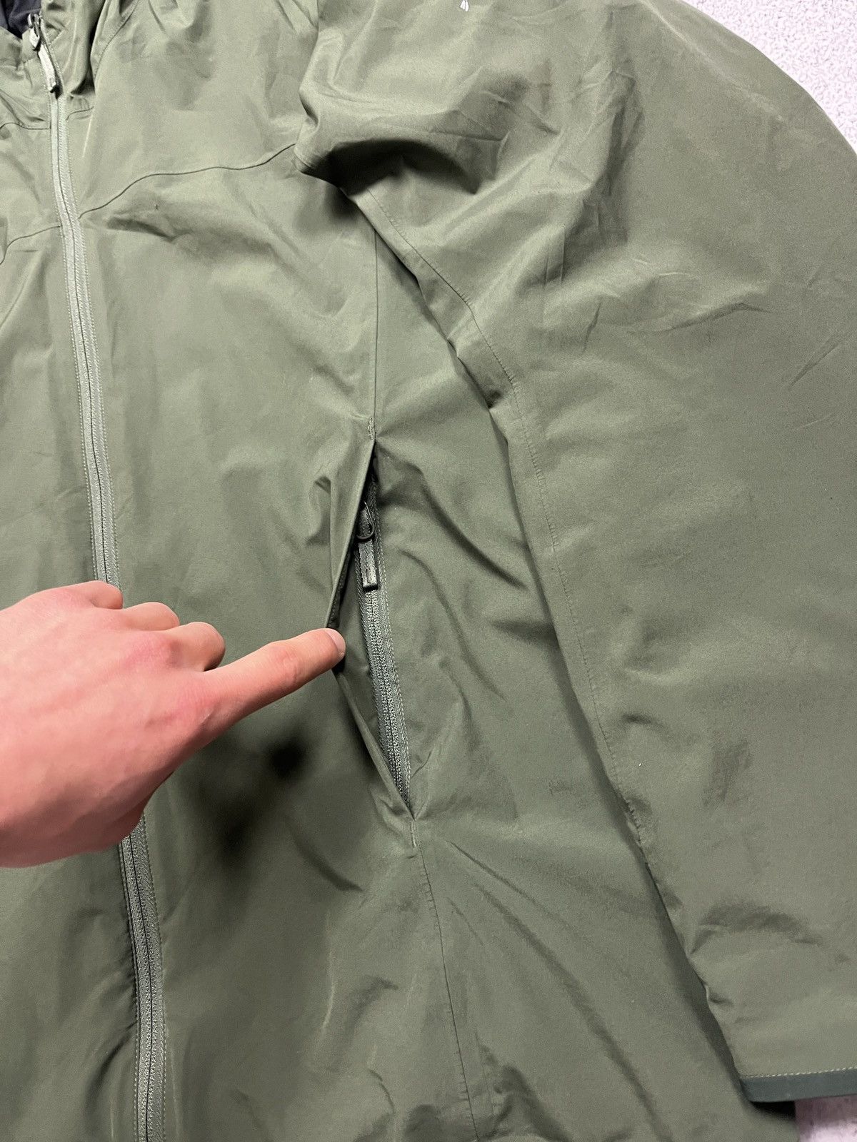 Arc'teryx Arcteryx Solano Hoodie Gore Tex Infinium Jacket Gorpcore Size US S / EU 44-46 / 1 - 10 Thumbnail