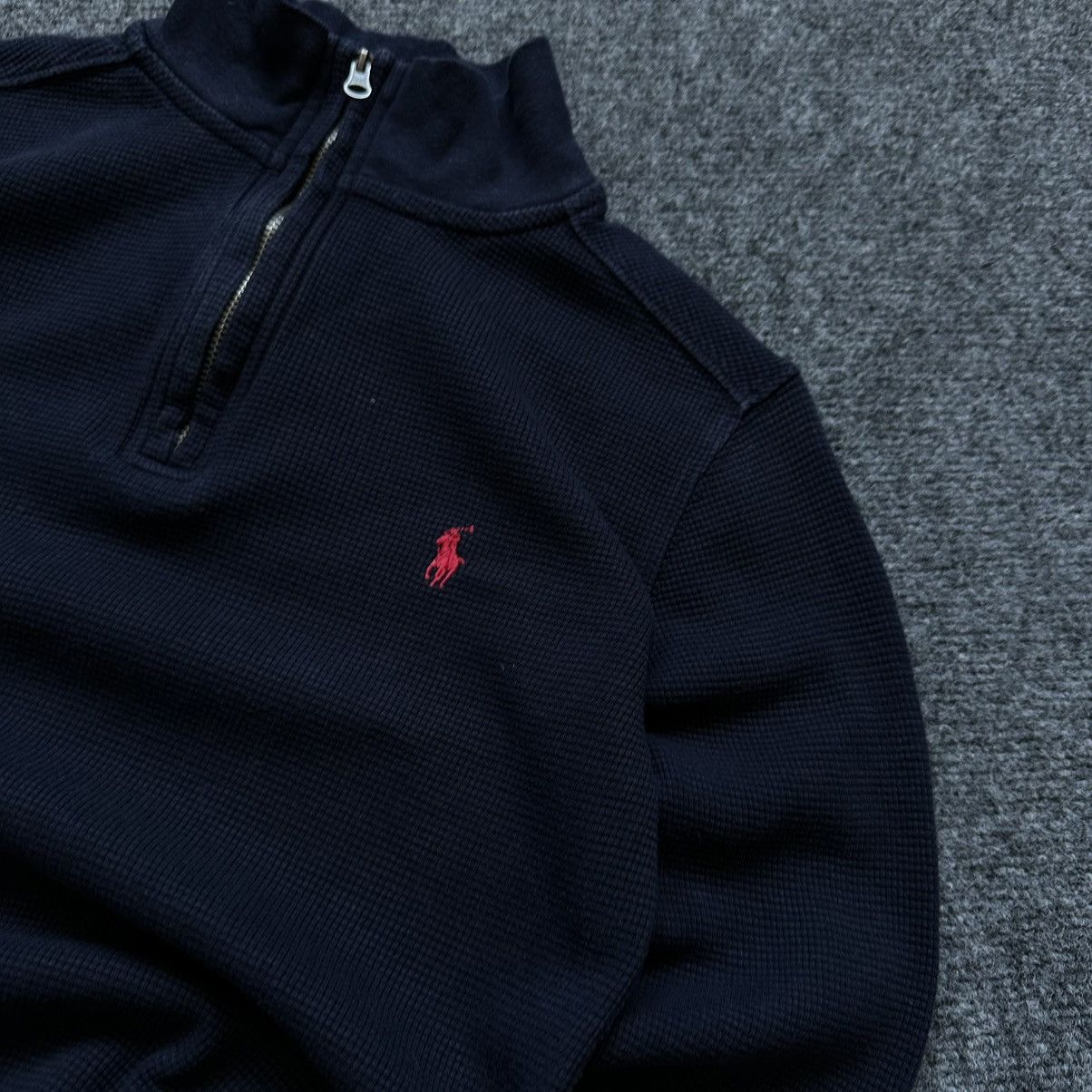 Polo Ralph Lauren VTG Old Money Kids Knit 1/4 Zip Sweater Polo Ralph Lauren Size US XXS / EU 40 - 6 Thumbnail