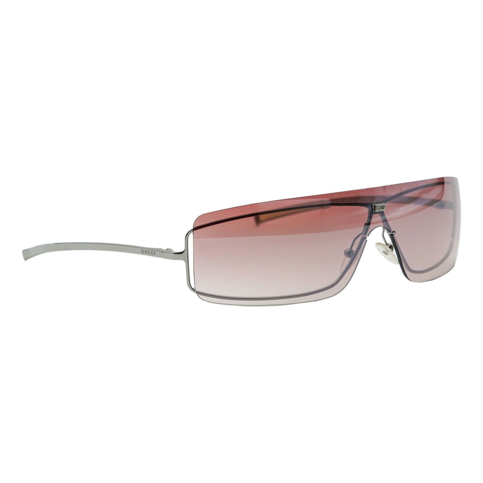 Gucci Gucci GG 1790 Tom Ford Era Rimless Shield Logo Sunglasses | Grailed