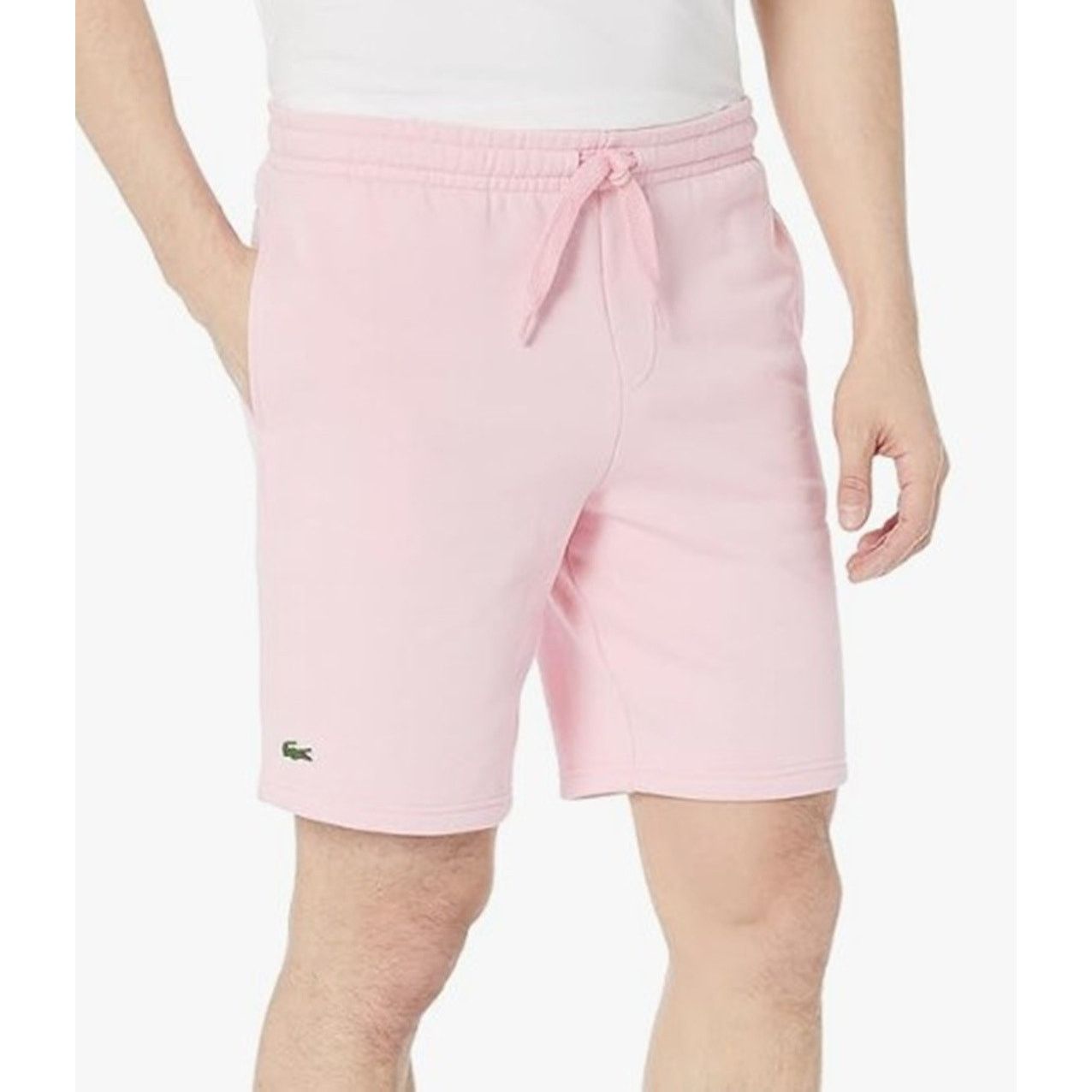 Lacoste Lacoste Men's Sport Tennis Fleece Short, Lotus Pink, 3XL Size US 42 / EU 58 - 1 Thumbnail