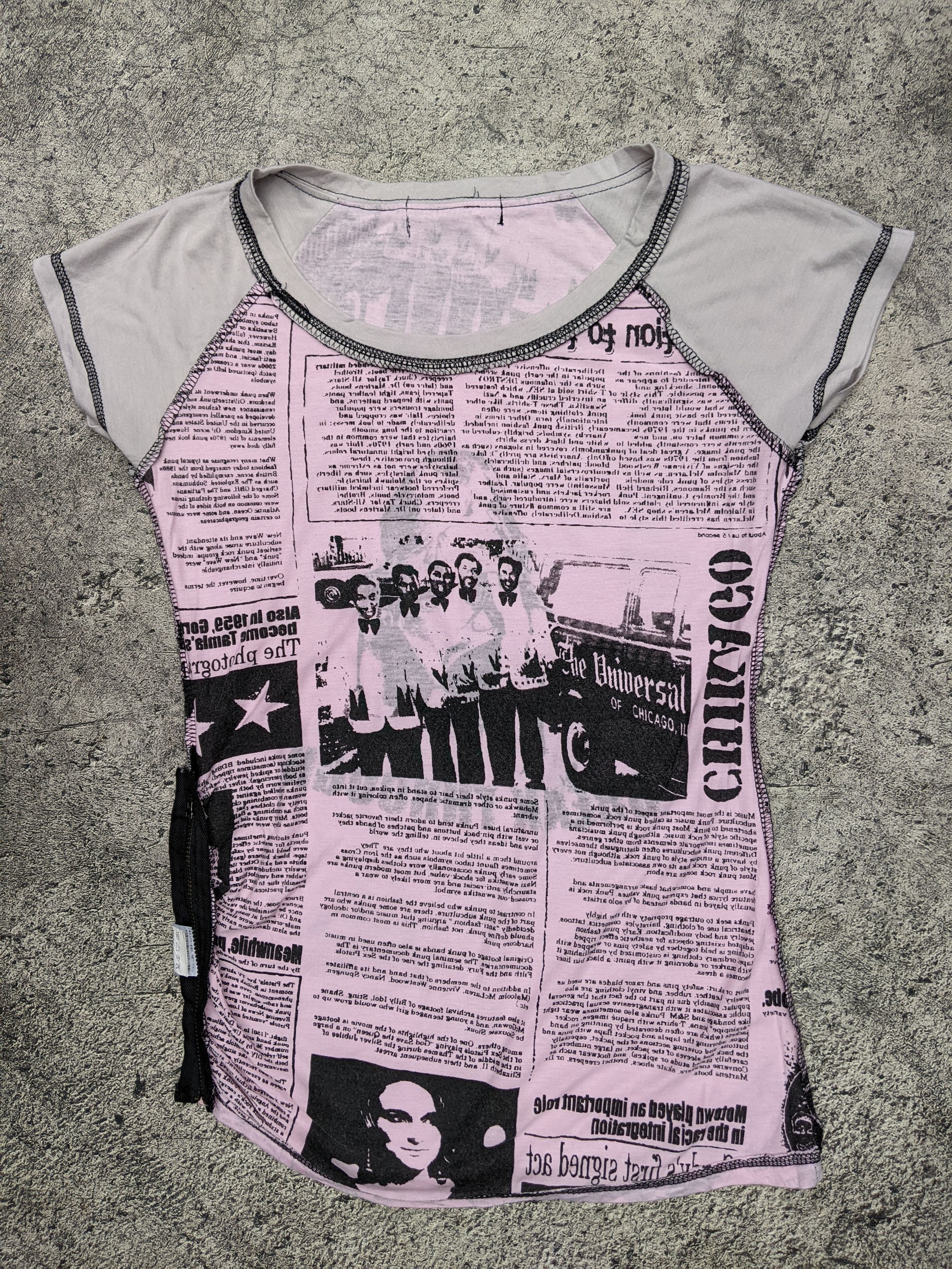 Hysteric Glamour ICWB John Galliano Inspired Fitted T shirt Size S / US 4 / IT 40 - 7 Thumbnail
