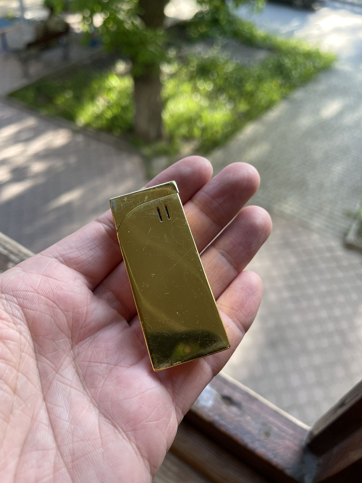 Vintage Vintage yellow *gold* lighter 00s streetwear Size ONE SIZE - 3 Thumbnail