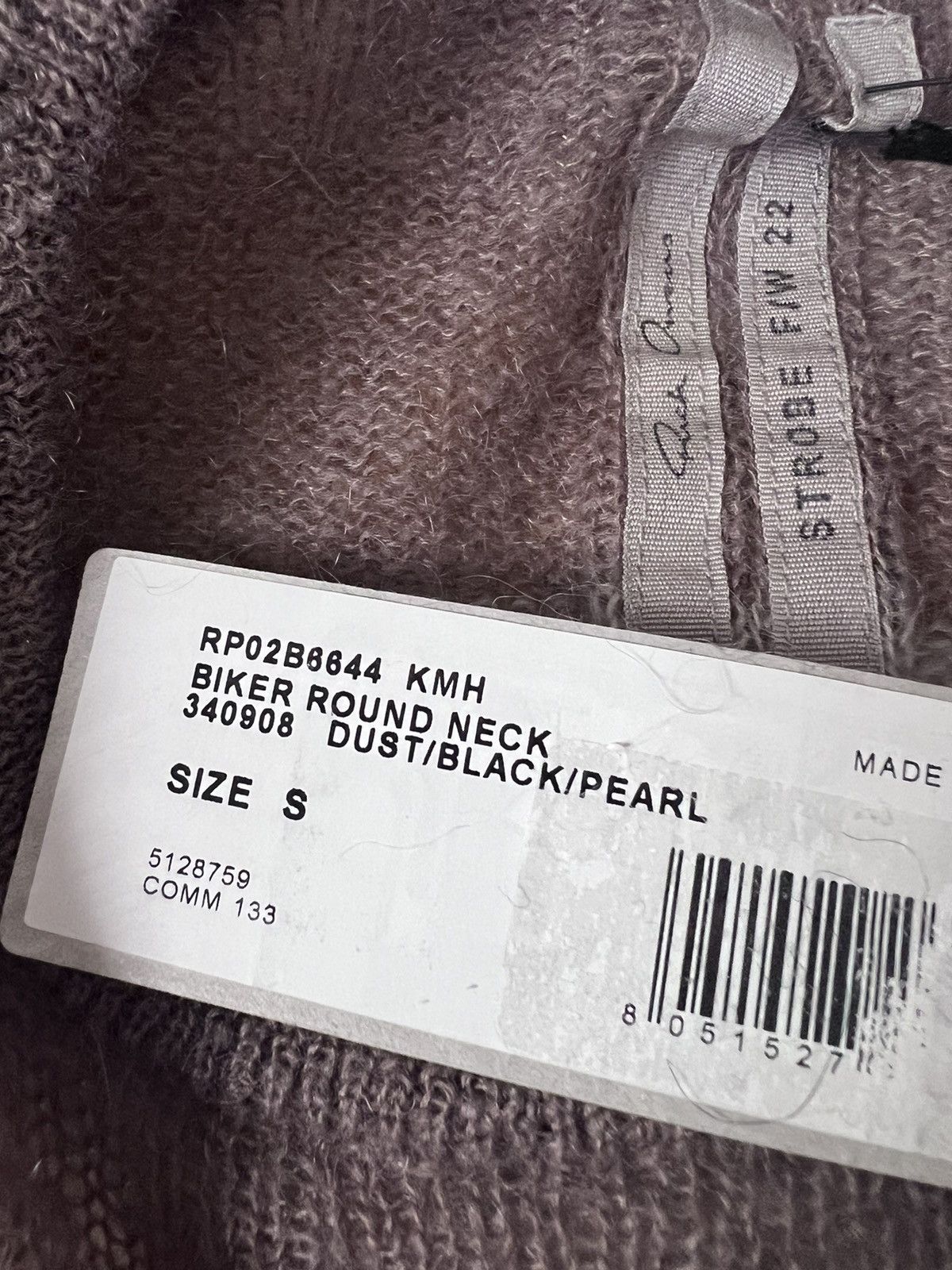 Rick Owens Rick Owens Round Neck Biker Sweater Size US S / EU 44-46 / 1 - 4 Thumbnail