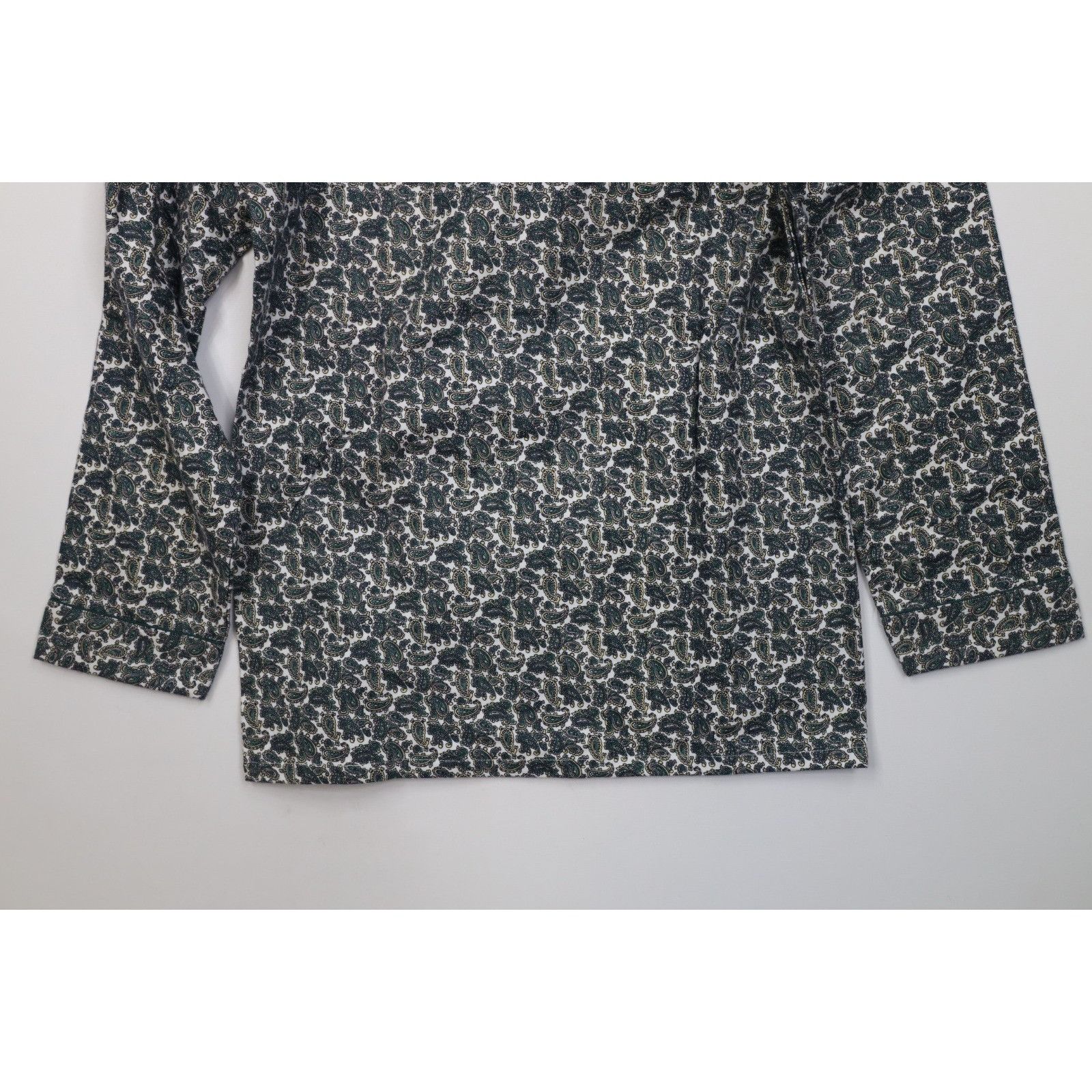 Vintage Vintage 70s Streetwear 2 Piece Flannel Paisley Pajamas Size US S / EU 44-46 / 1 - 8 Thumbnail