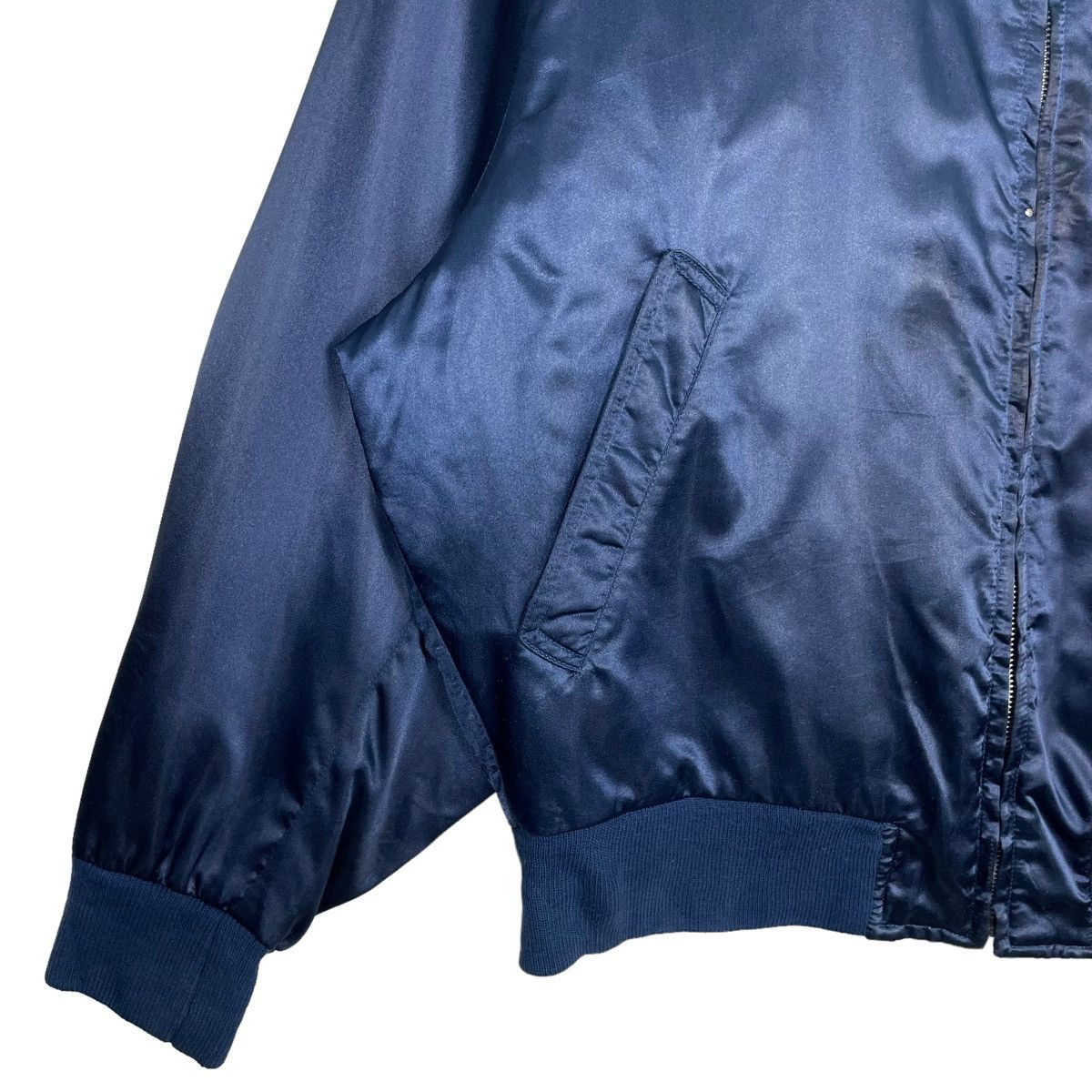Hysteric Glamour × Japanese Brand 💥80s JUN MEN EMBROIDERY RIOT BOMBER JACKET Size US XL / EU 56 / 4 - 4 Thumbnail