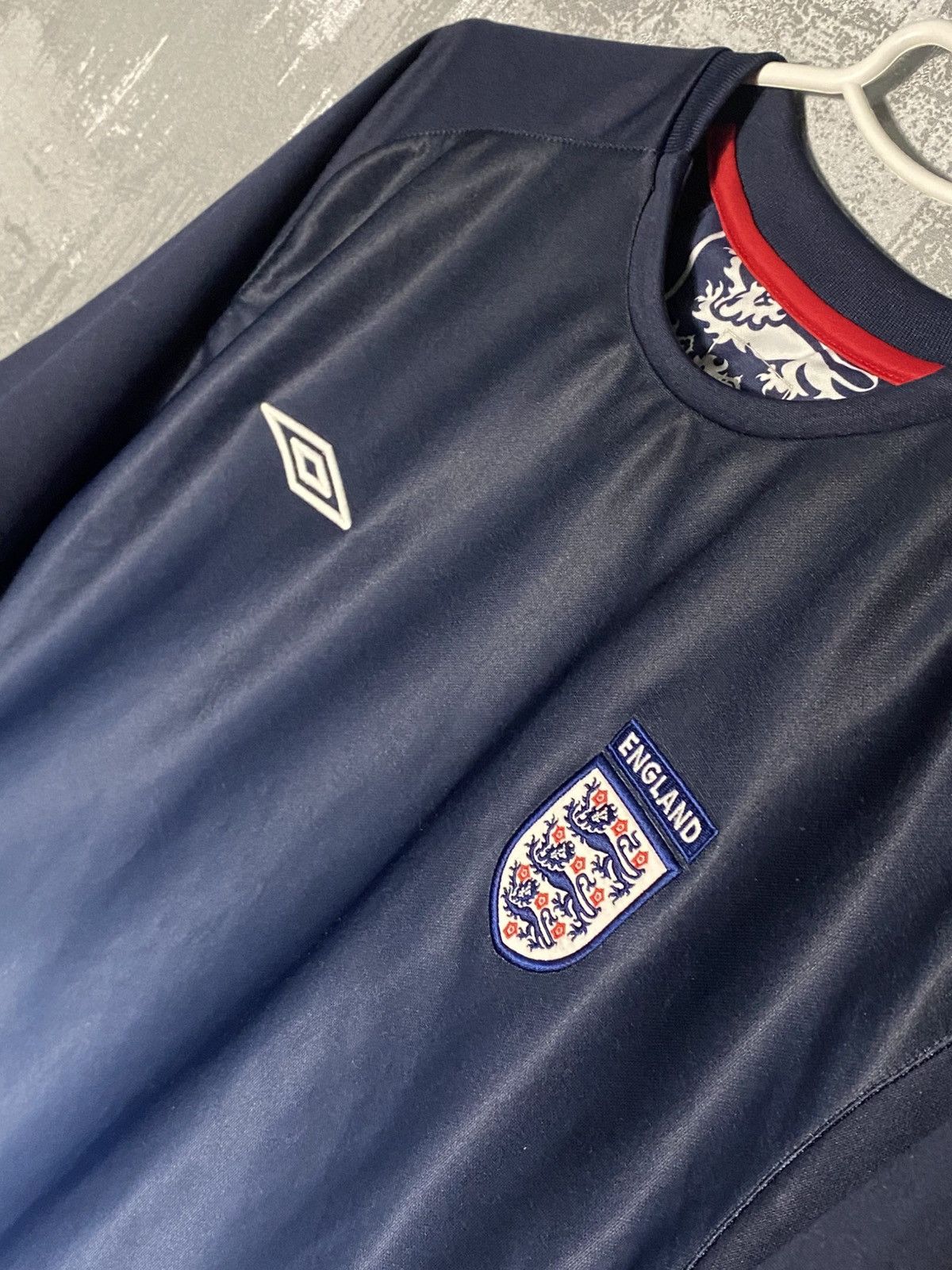 Umbro Vintage England Umbro Soccer Football Jersey 2000 Team Kit Size US L / EU 52-54 / 3 - 2 Thumbnail