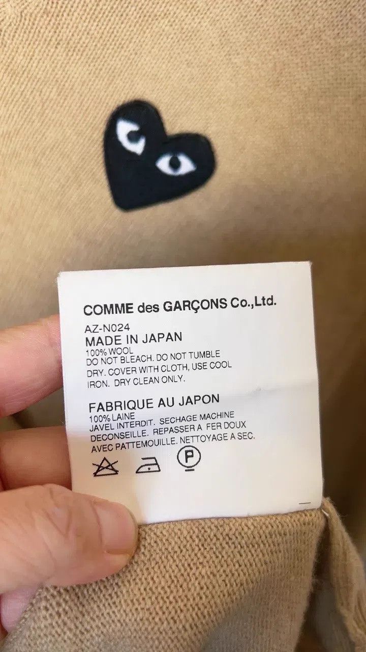 Comme des Garcons Comme Des Garcons Wool Cardigan Size US L / EU 52-54 / 3 - 8 Thumbnail