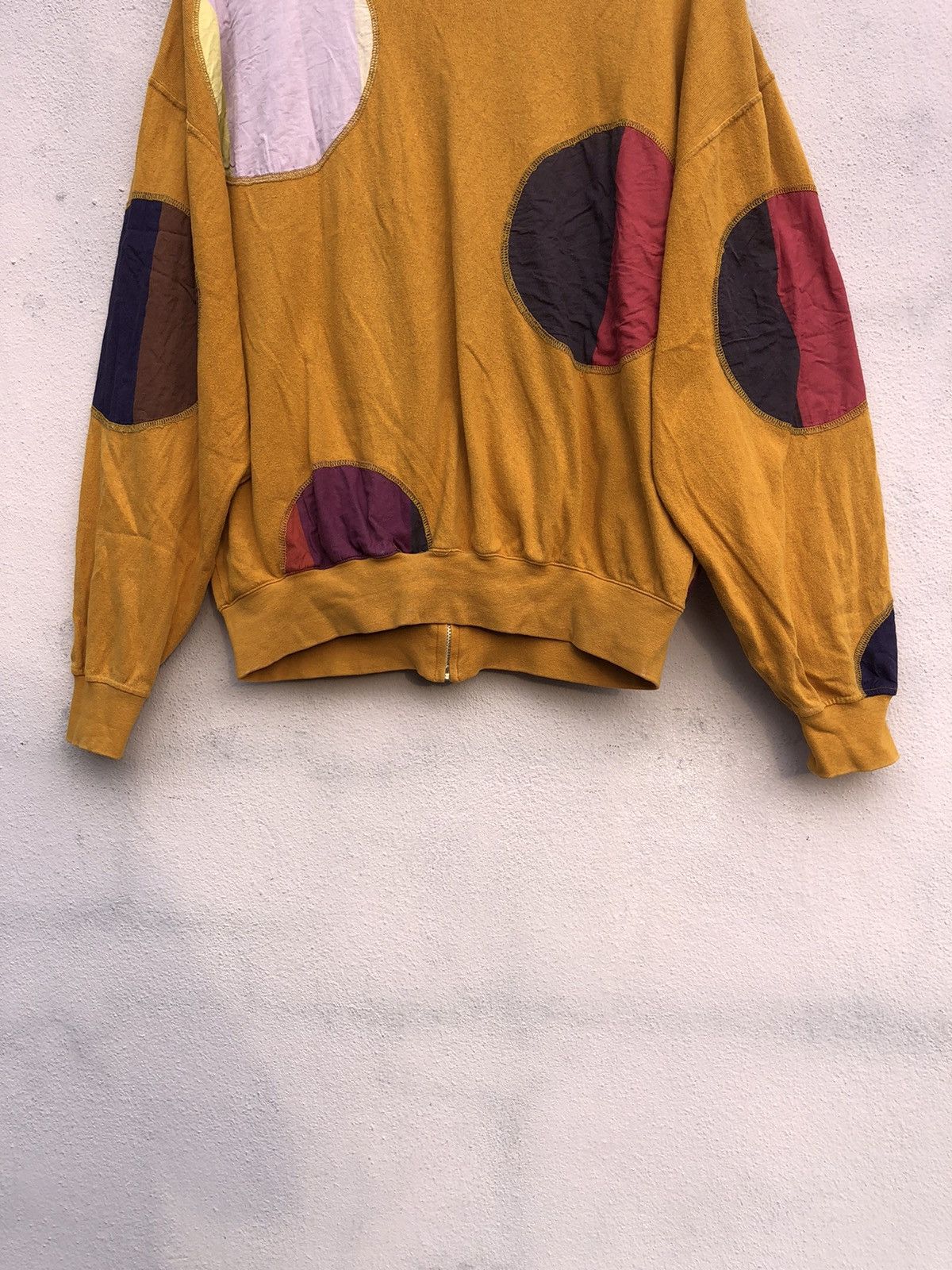 Japanese Brand Paul Smith Patchwork Bomber Jacket Size US L / EU 52-54 / 3 - 9 Thumbnail