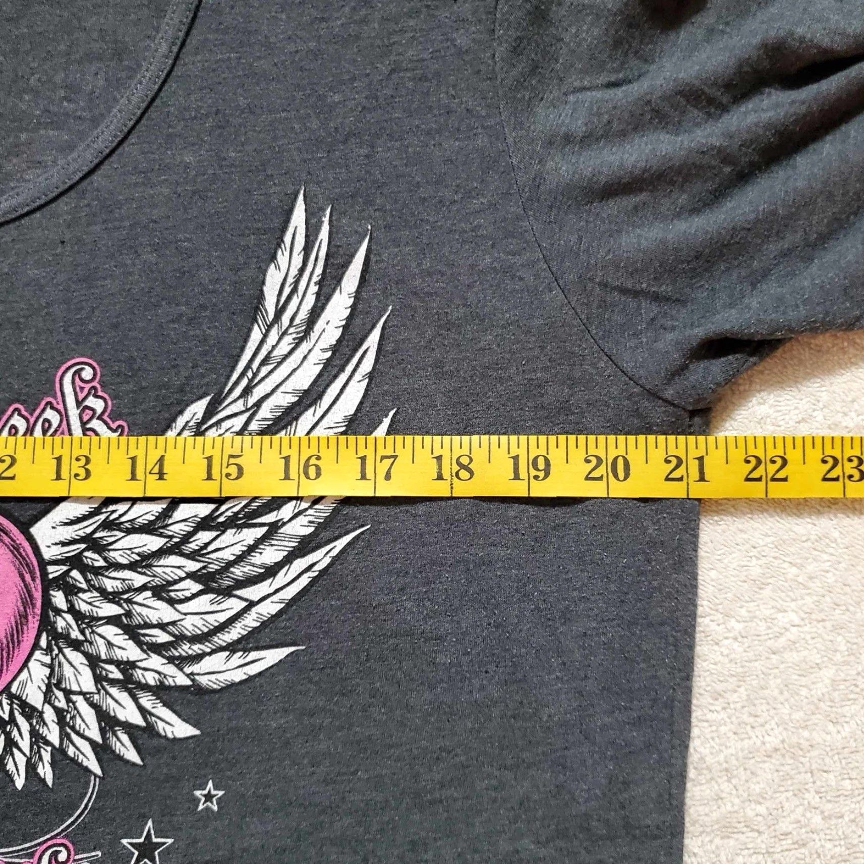 Anvil VINTAGE Daytona Beach Bike Week Womens T Shirt 2017 Wings Pink XL TG Biker Size XL / US 12-14 / IT 48-50 - 5 Thumbnail