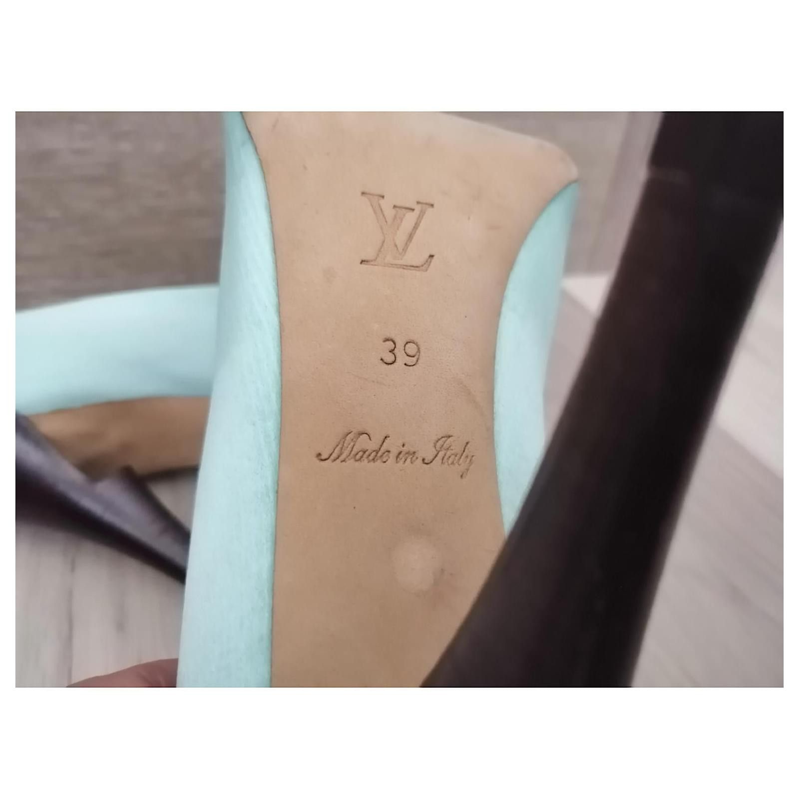 Louis Vuitton Louis Vuitton satin heels EU 39 Size US 9 / IT 39 - 8 Thumbnail