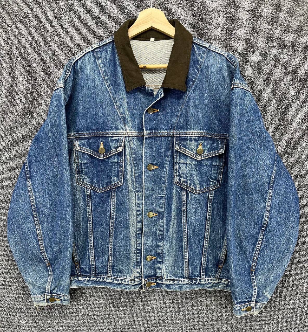 Kenzo Vintage 90s Kenzo Trucker Denim Jacket Size US L / EU 52-54 / 3 - 1 Thumbnail
