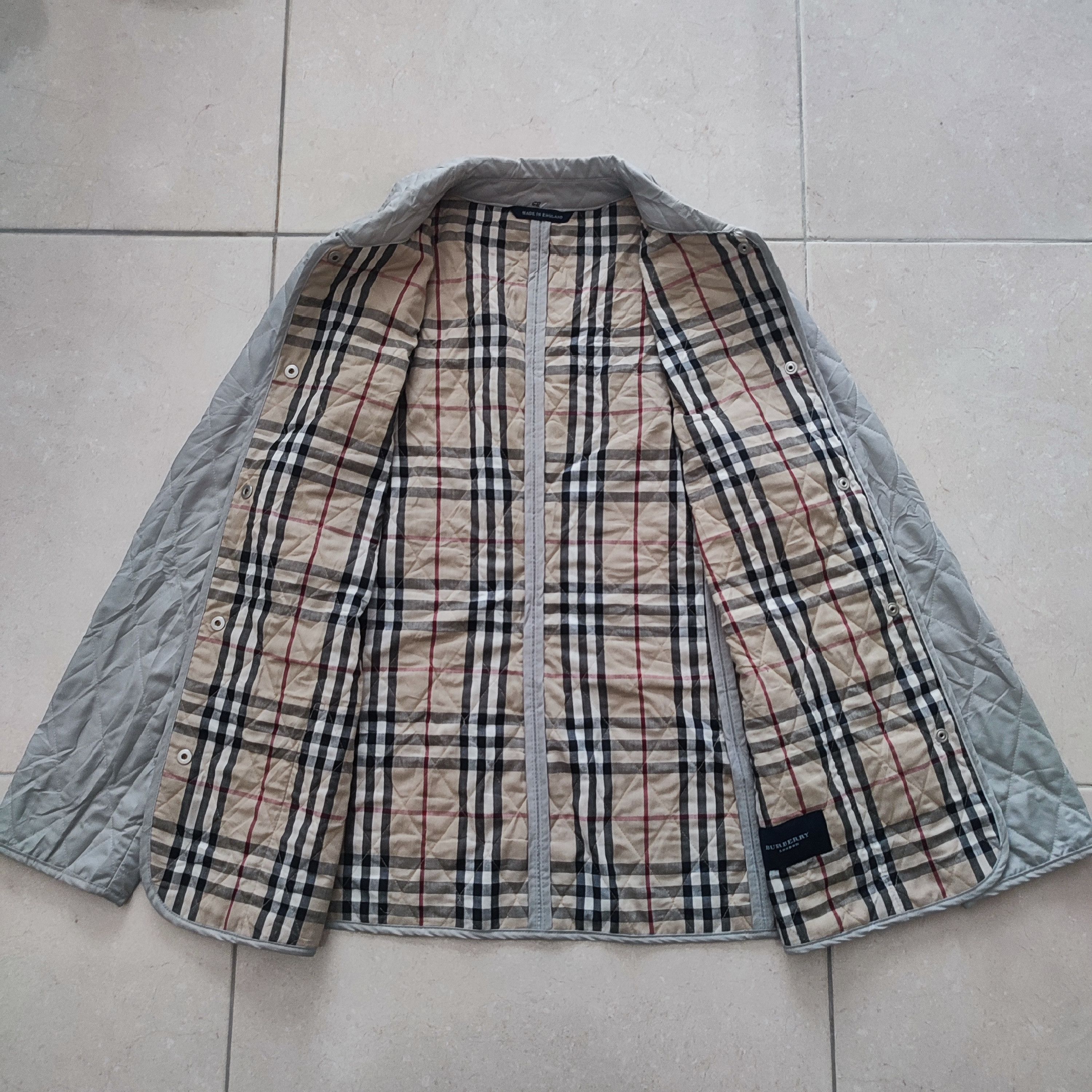 🔥STEALS🔥Rare Burberry London Nova Check Quilted Jacket
