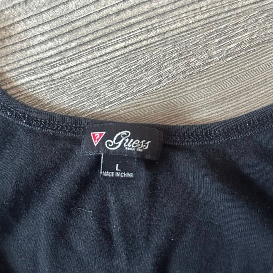 Guess guess bedazzled jewel black tank top Size L / US 10 / IT 46 - 3 Thumbnail