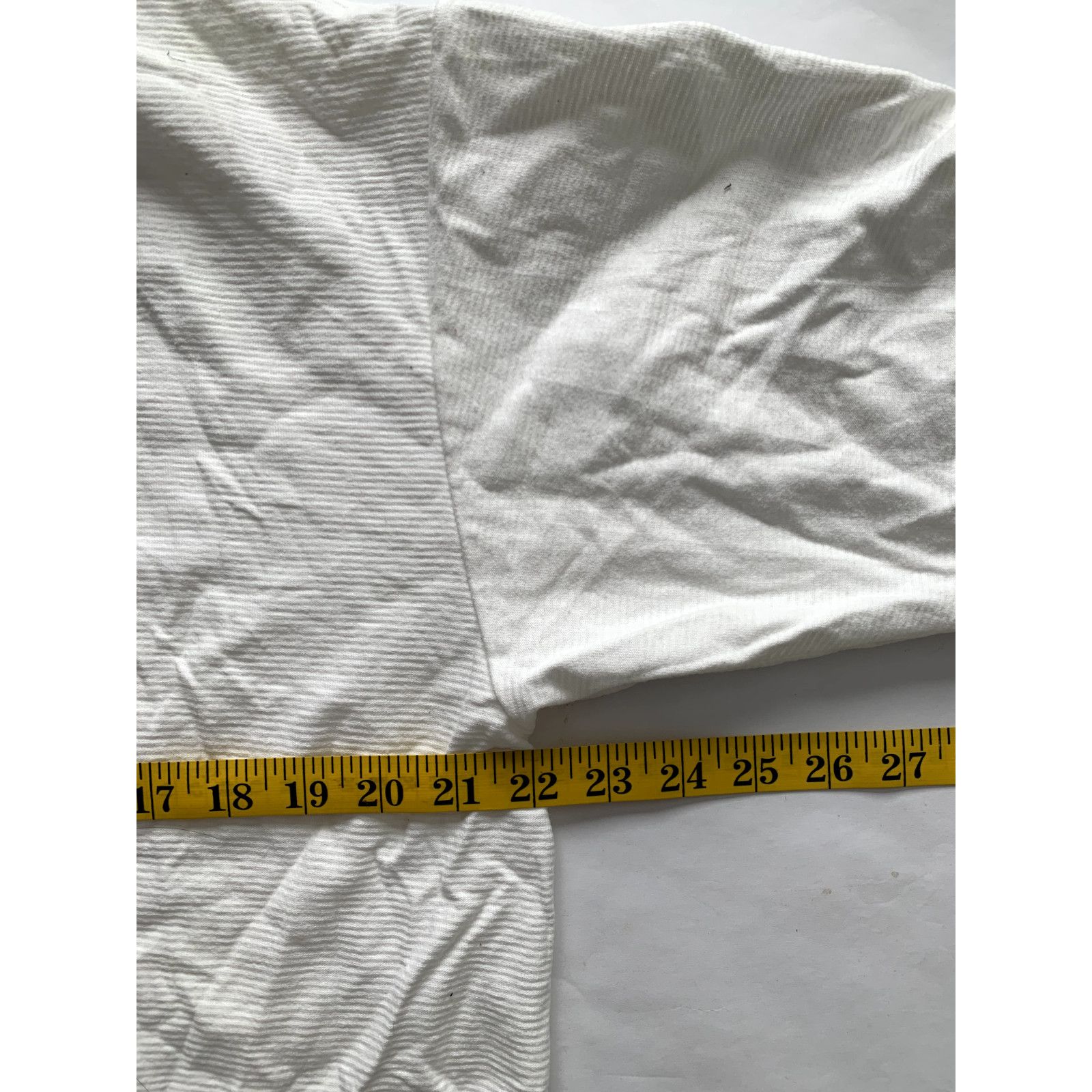 Vintage Vintage Pennsylvania Bushkill Falls L White Striped Shirt Size US L / EU 52-54 / 3 - 11 Thumbnail