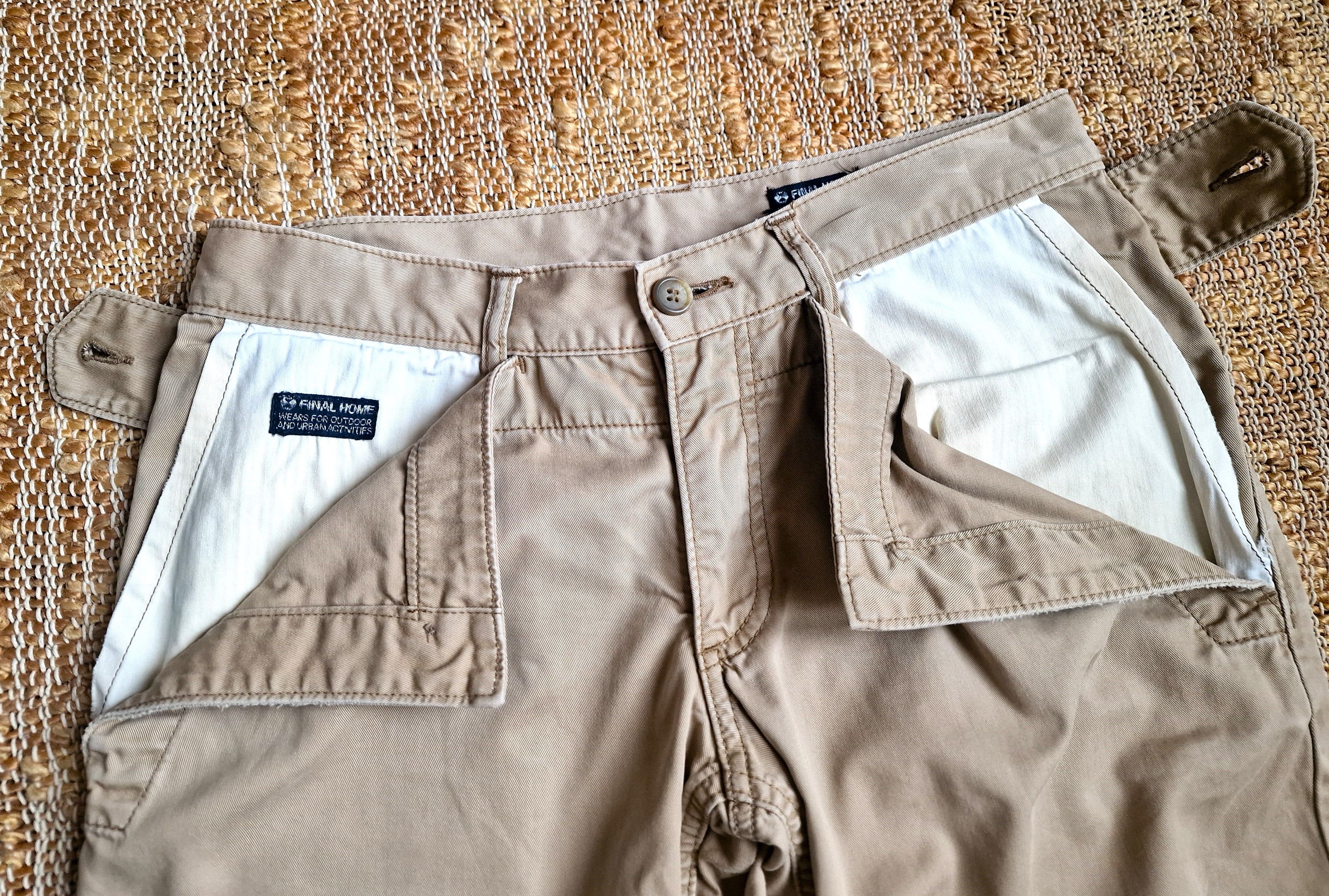 Final Home Final Home Tactical Cargo Pocket Miyake Trousers Pants Size US 28 / EU 44 - 6 Thumbnail